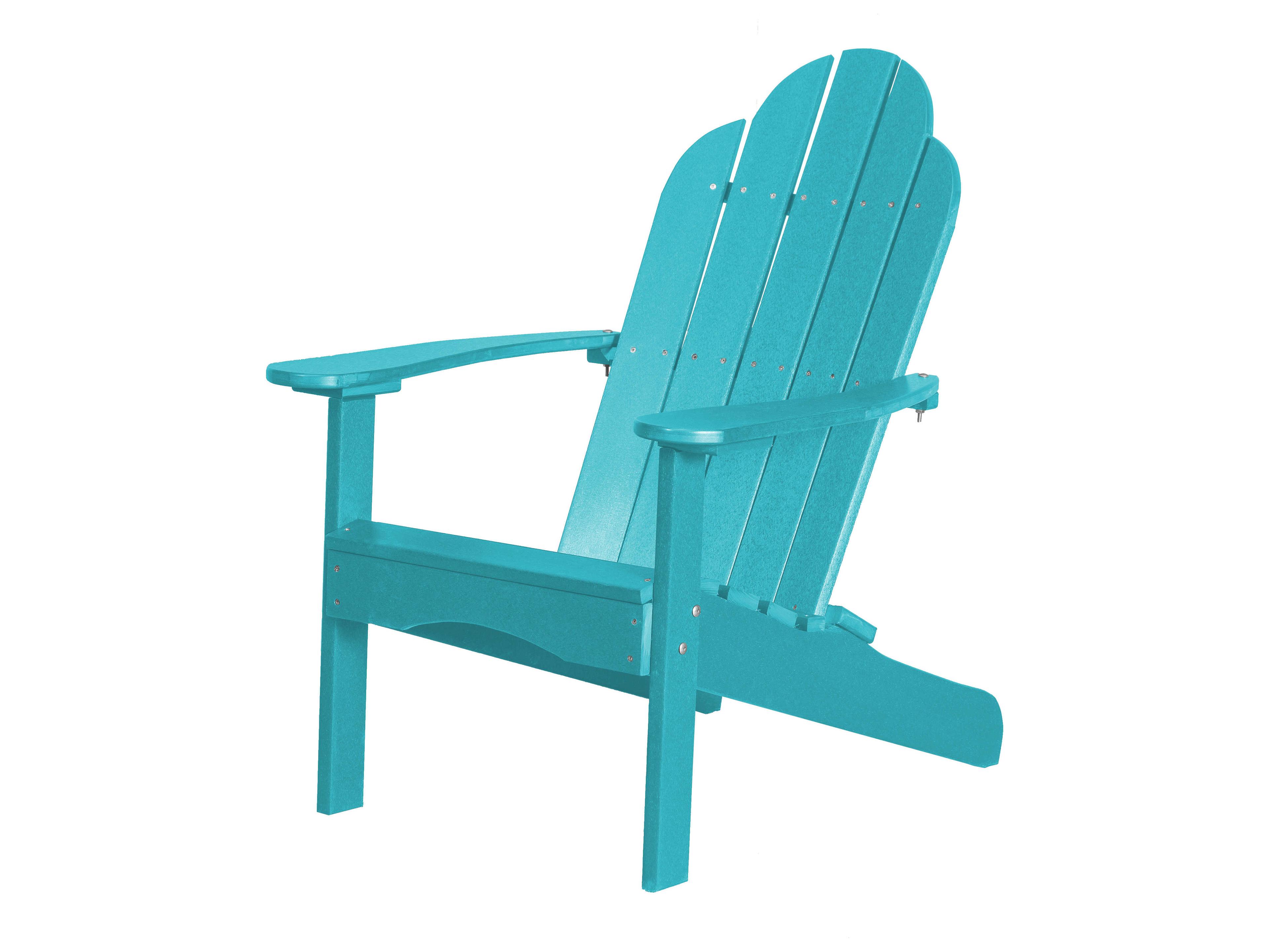 Classic Recycled Plastic Outdoor Patio Adirondack Chair