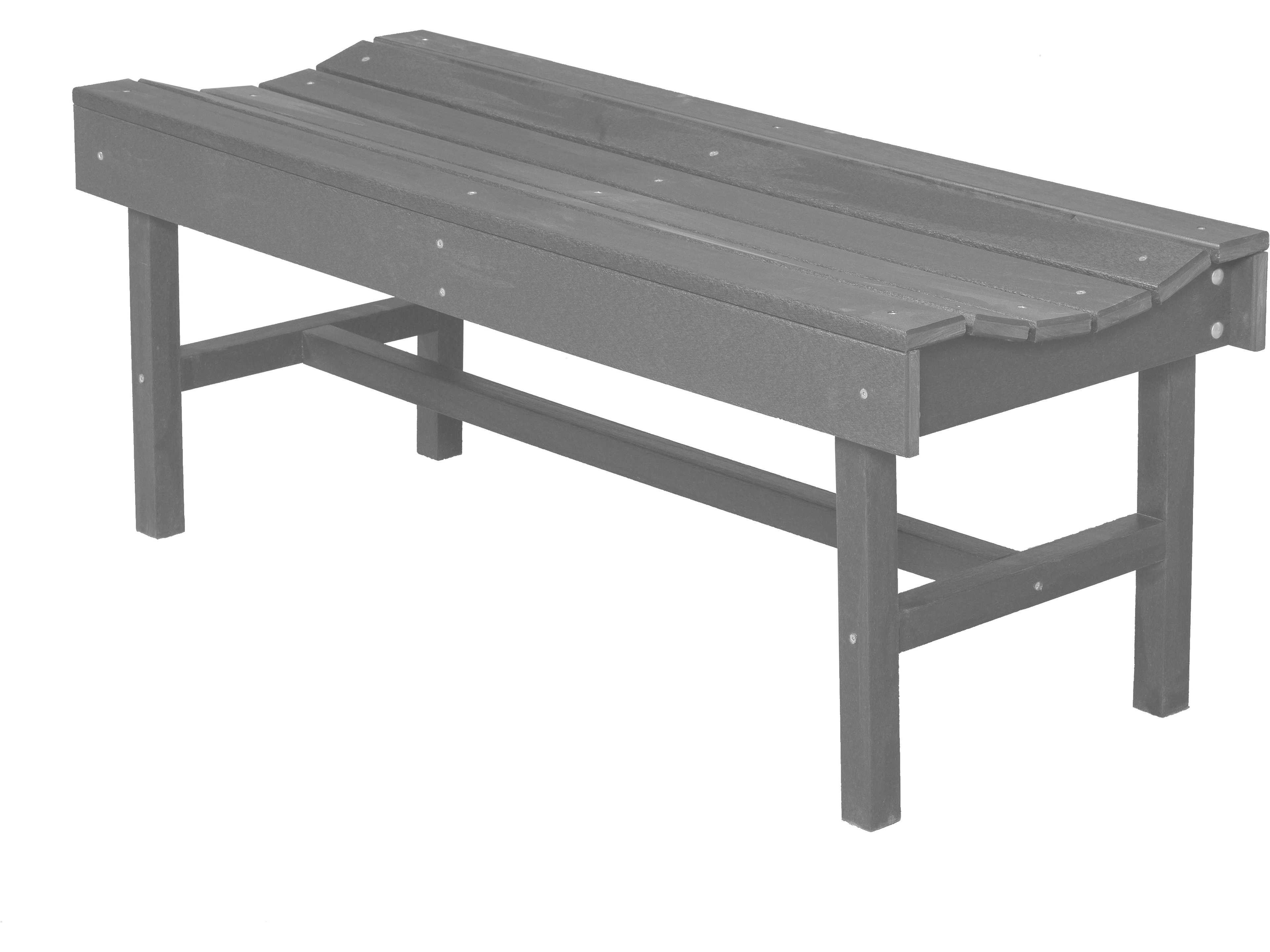 Classic Recycled Plastic Vineyard Outdoor Bench