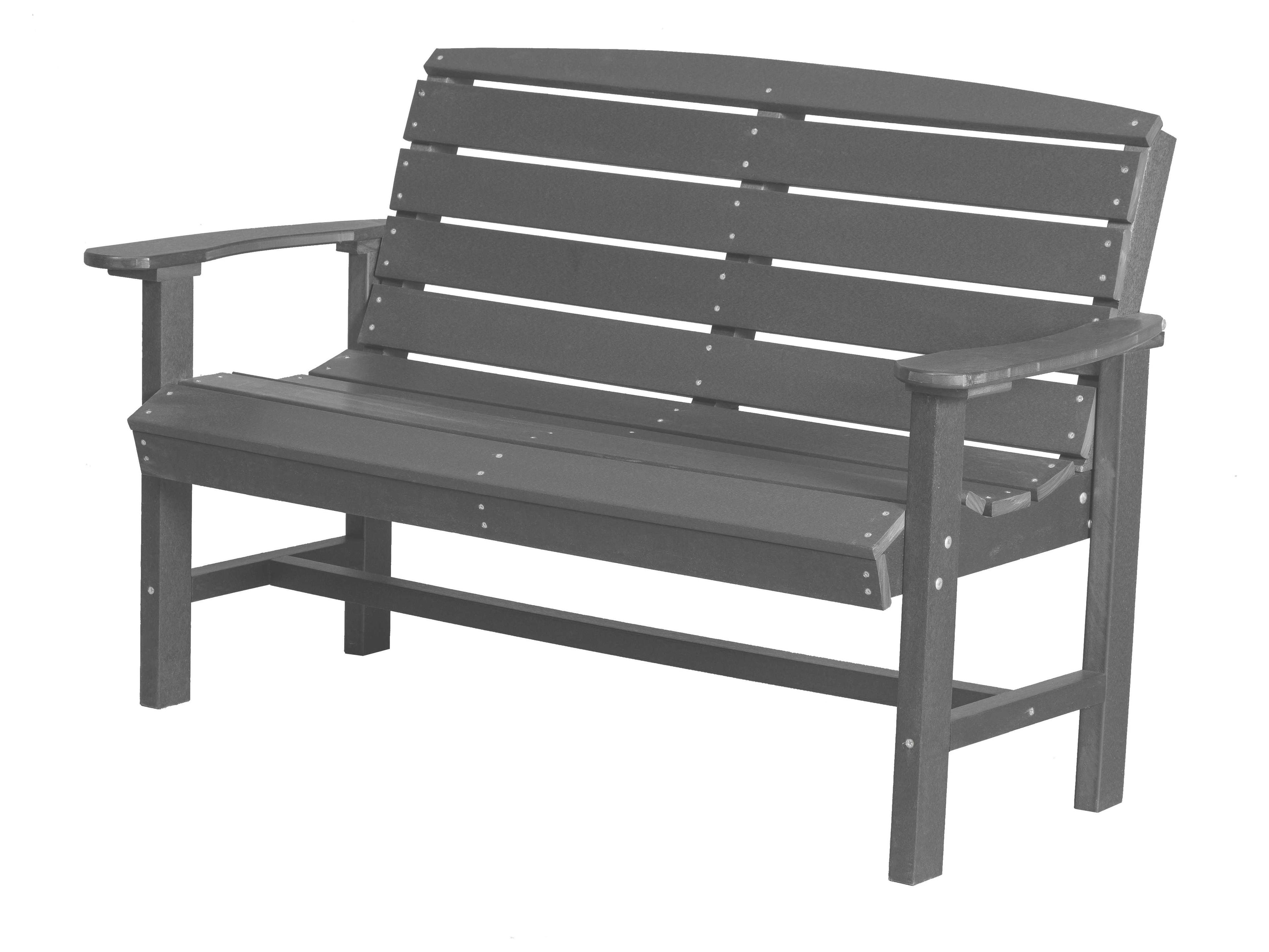 Classic Recycled Plastic Patio Bench