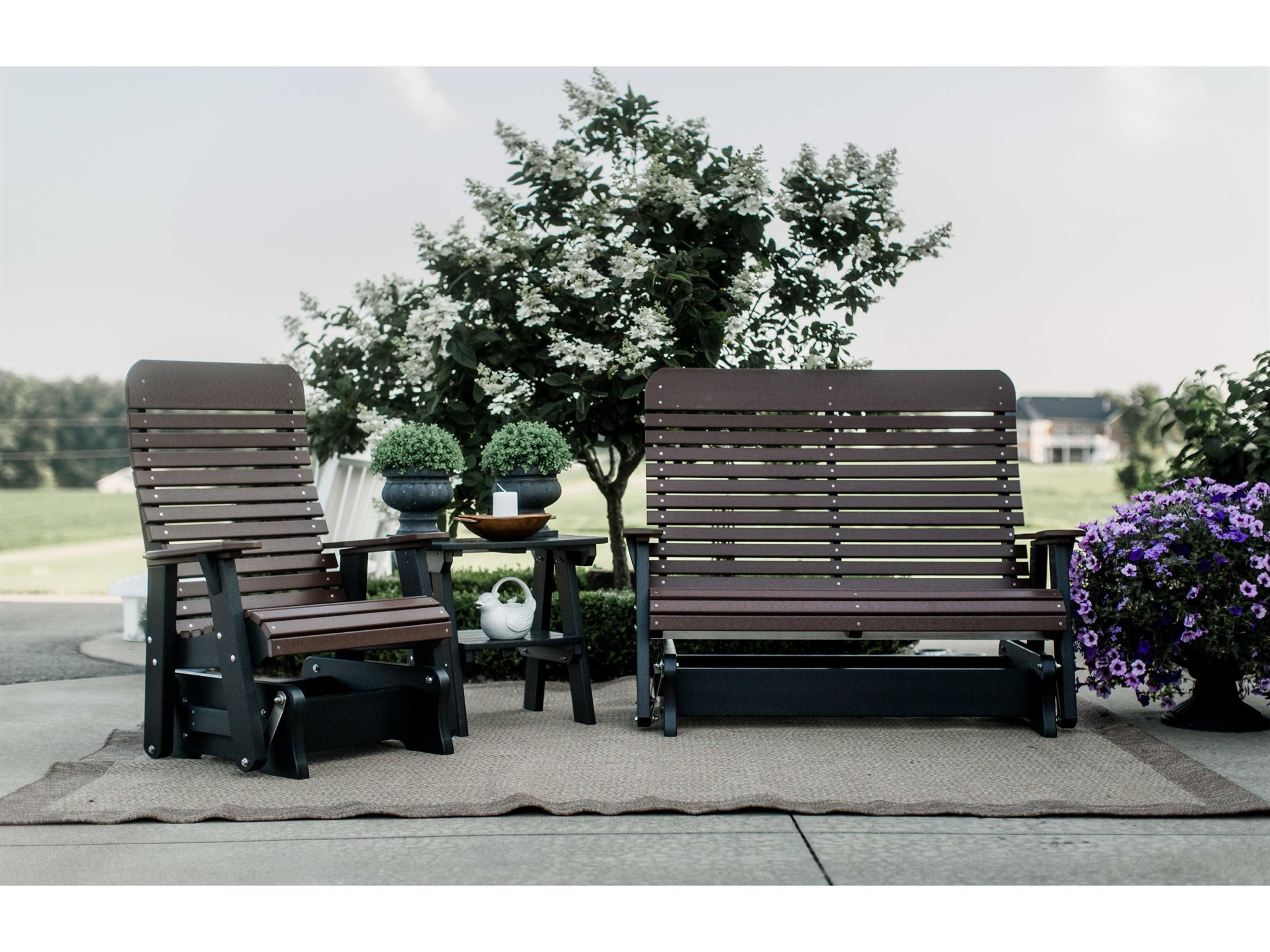 Signature Recycled Plastic 3 Piece Outdoor Lounge Set