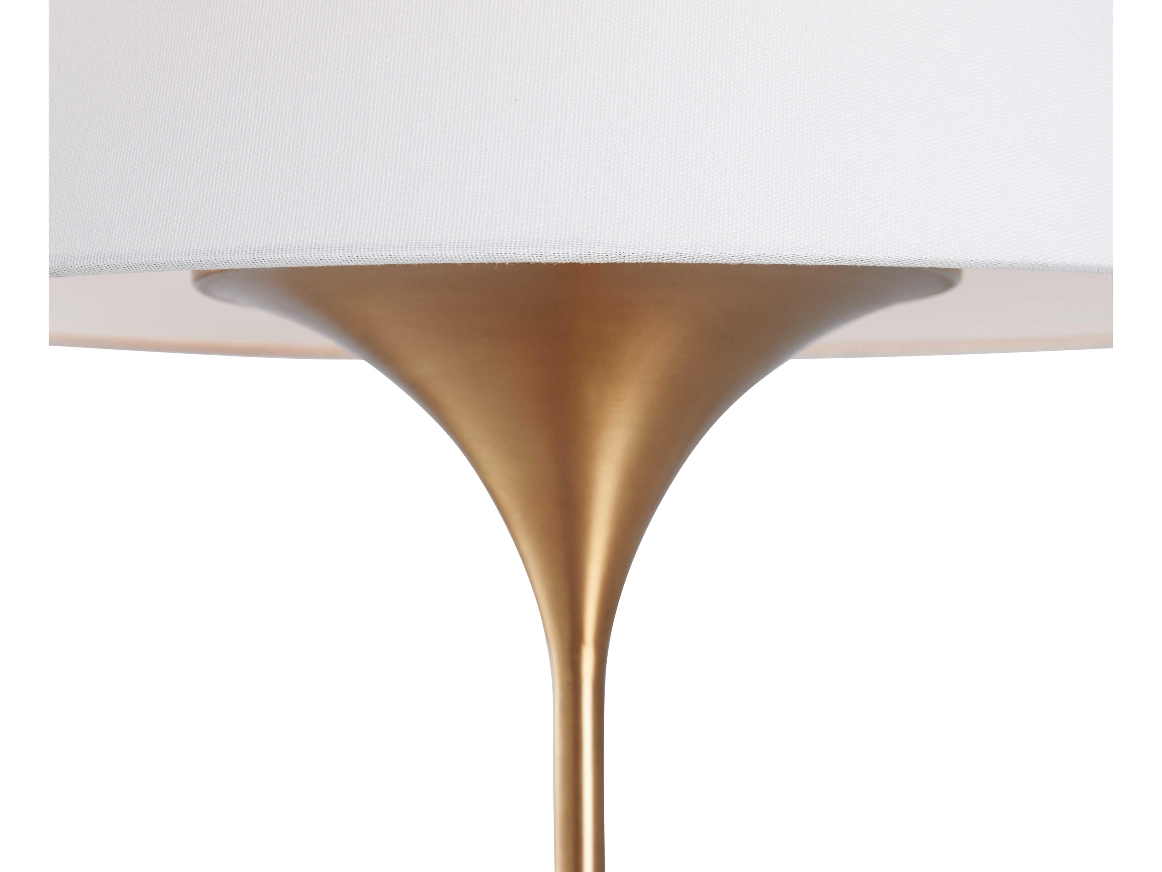 Wildwood Gold Linen Table Lamp