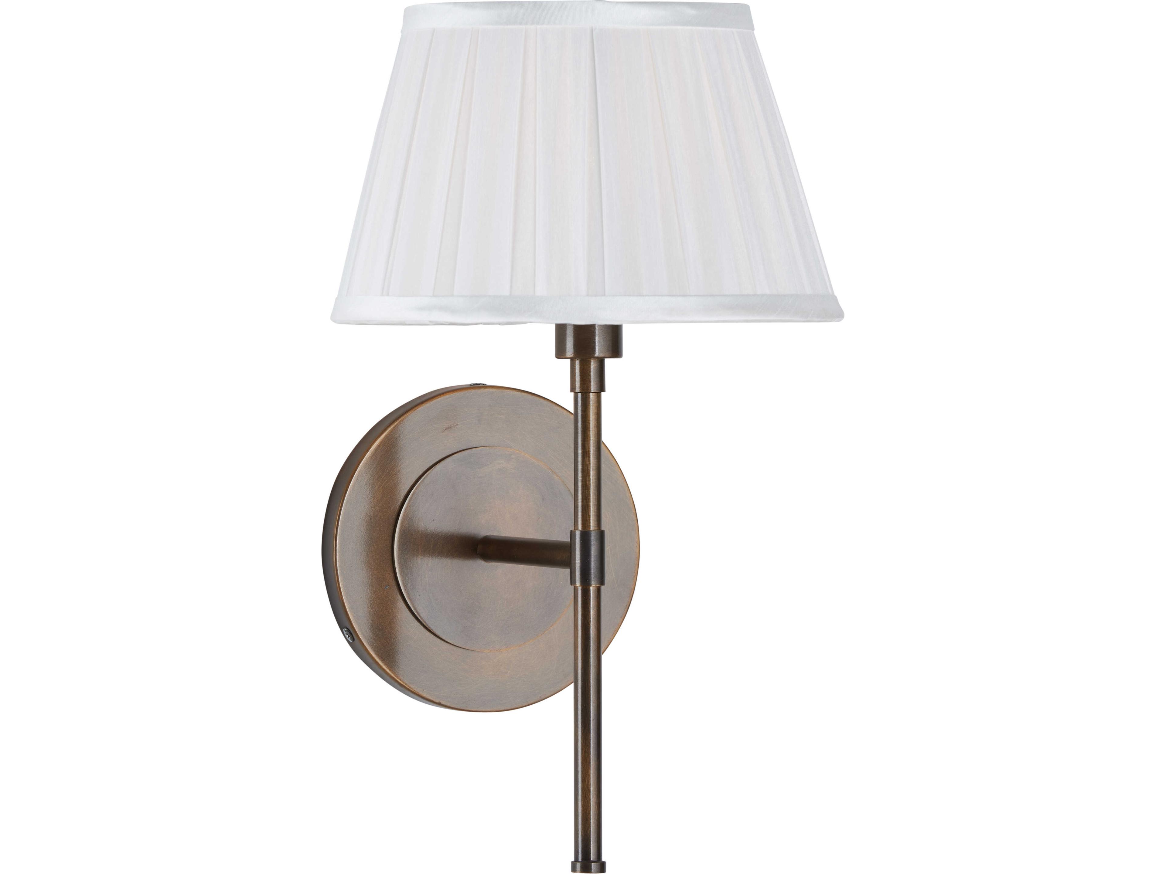 1-Light Brown Swing Wall Sconce