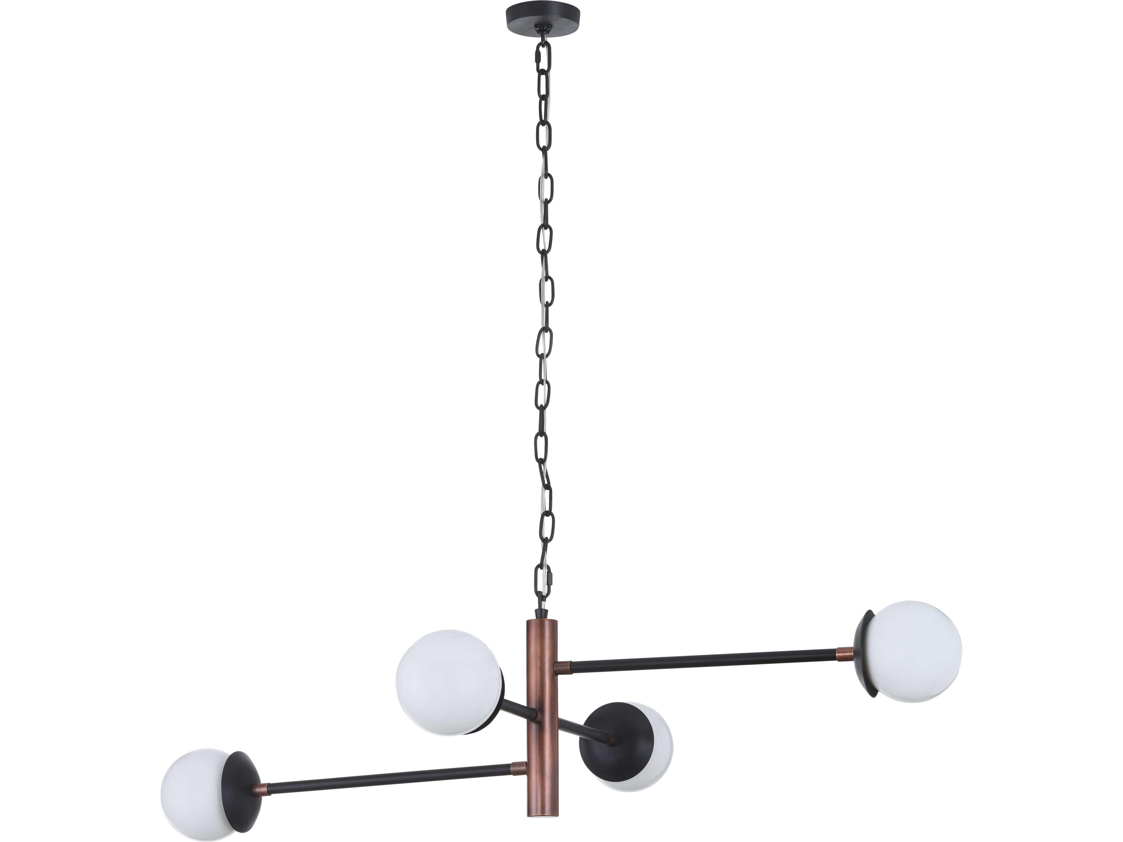 Wildwood 4-Light Gold Globe Pendant