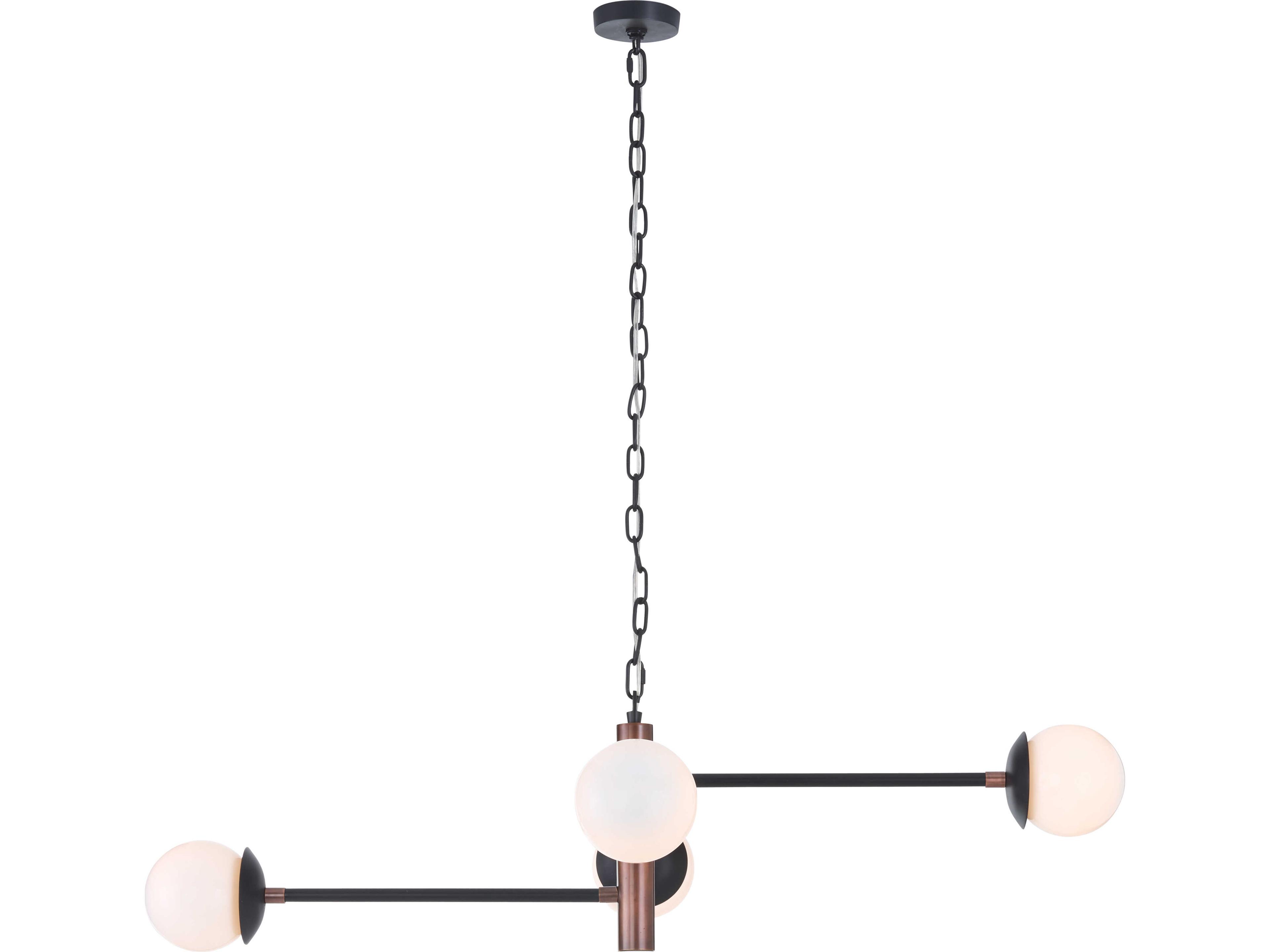 Wildwood 4-Light Gold Globe Pendant