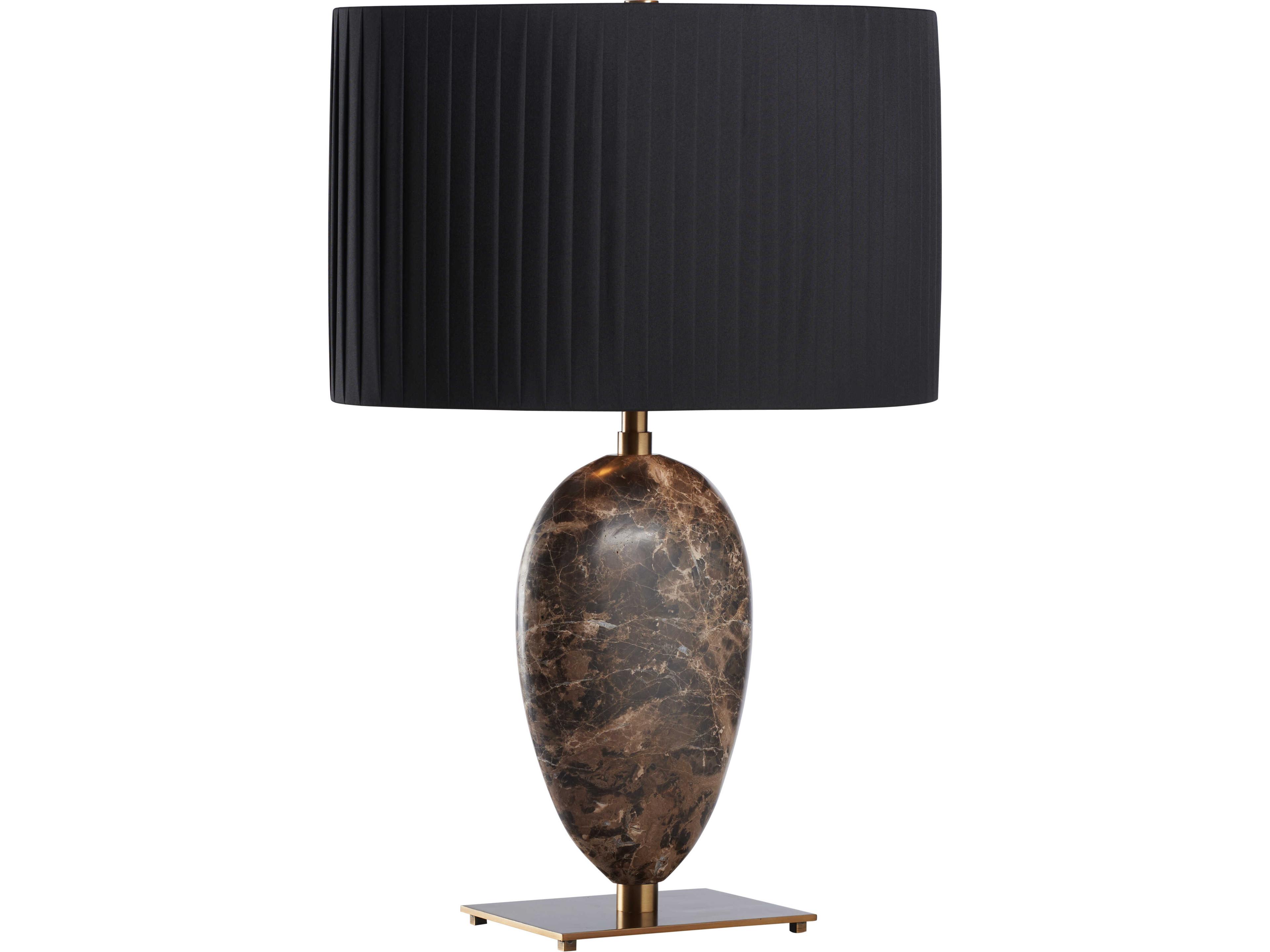 Wildwood Brown Silkette Table Lamp