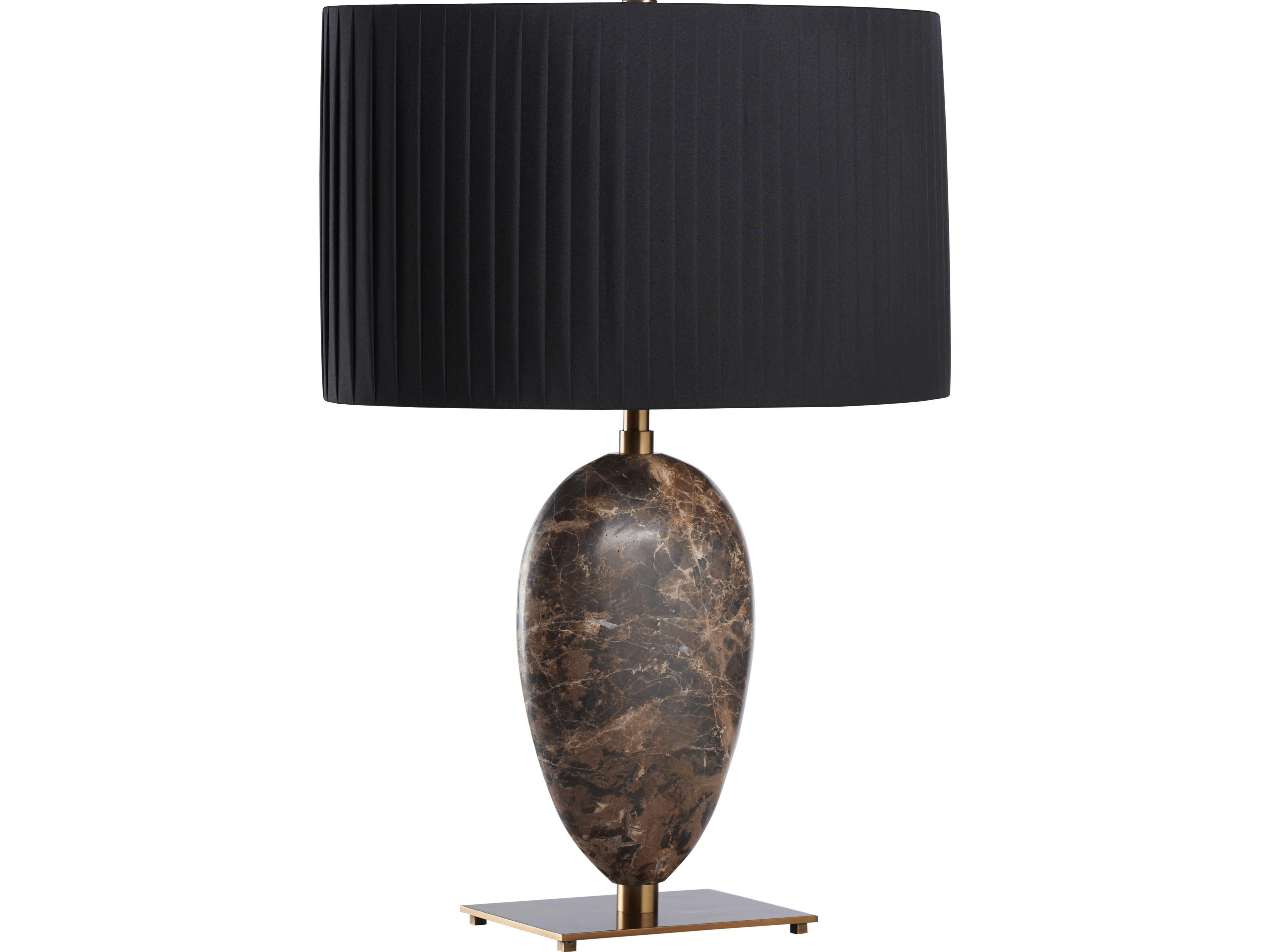 Wildwood Brown Silkette Table Lamp