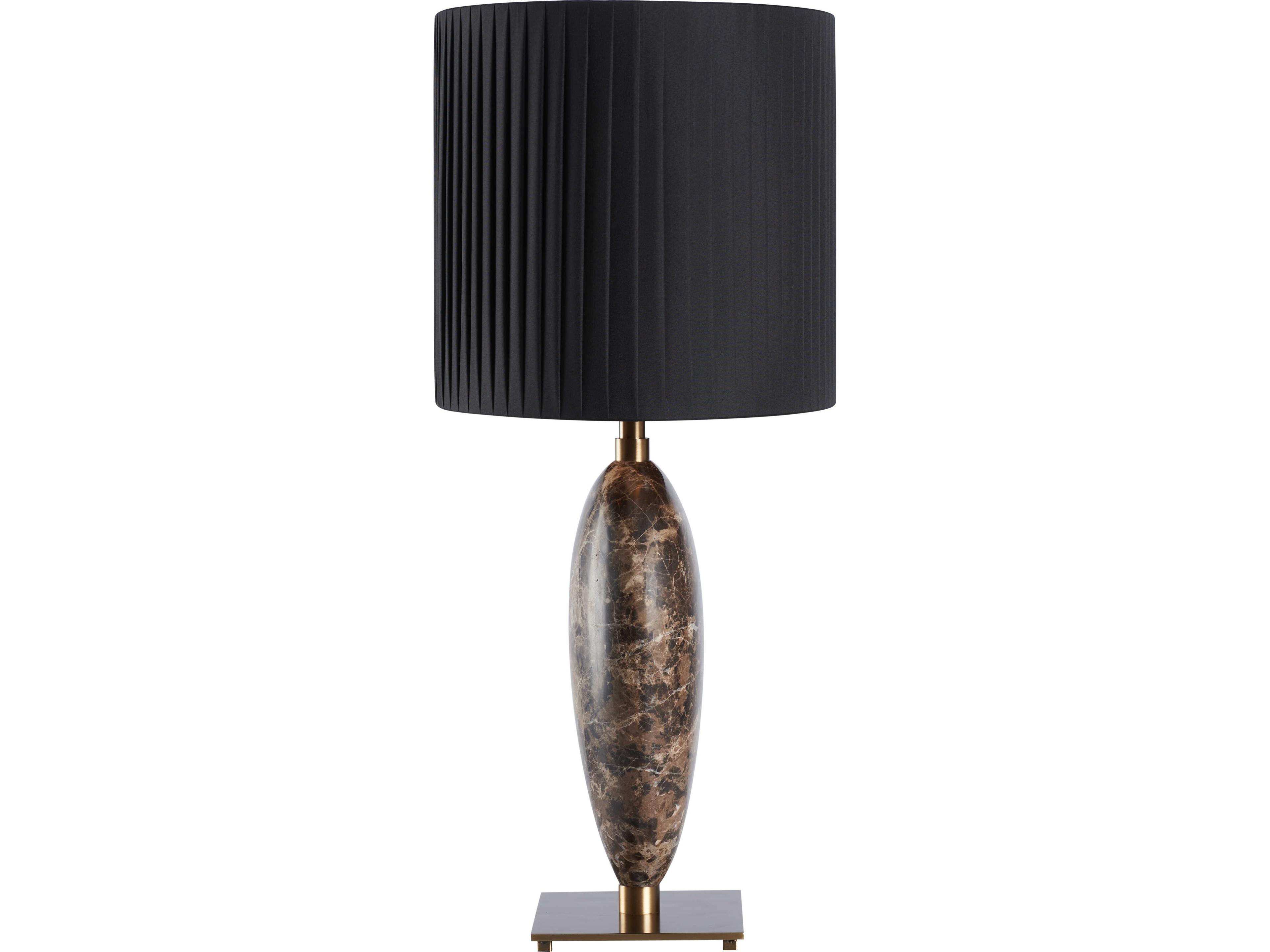 Wildwood Brown Silkette Table Lamp