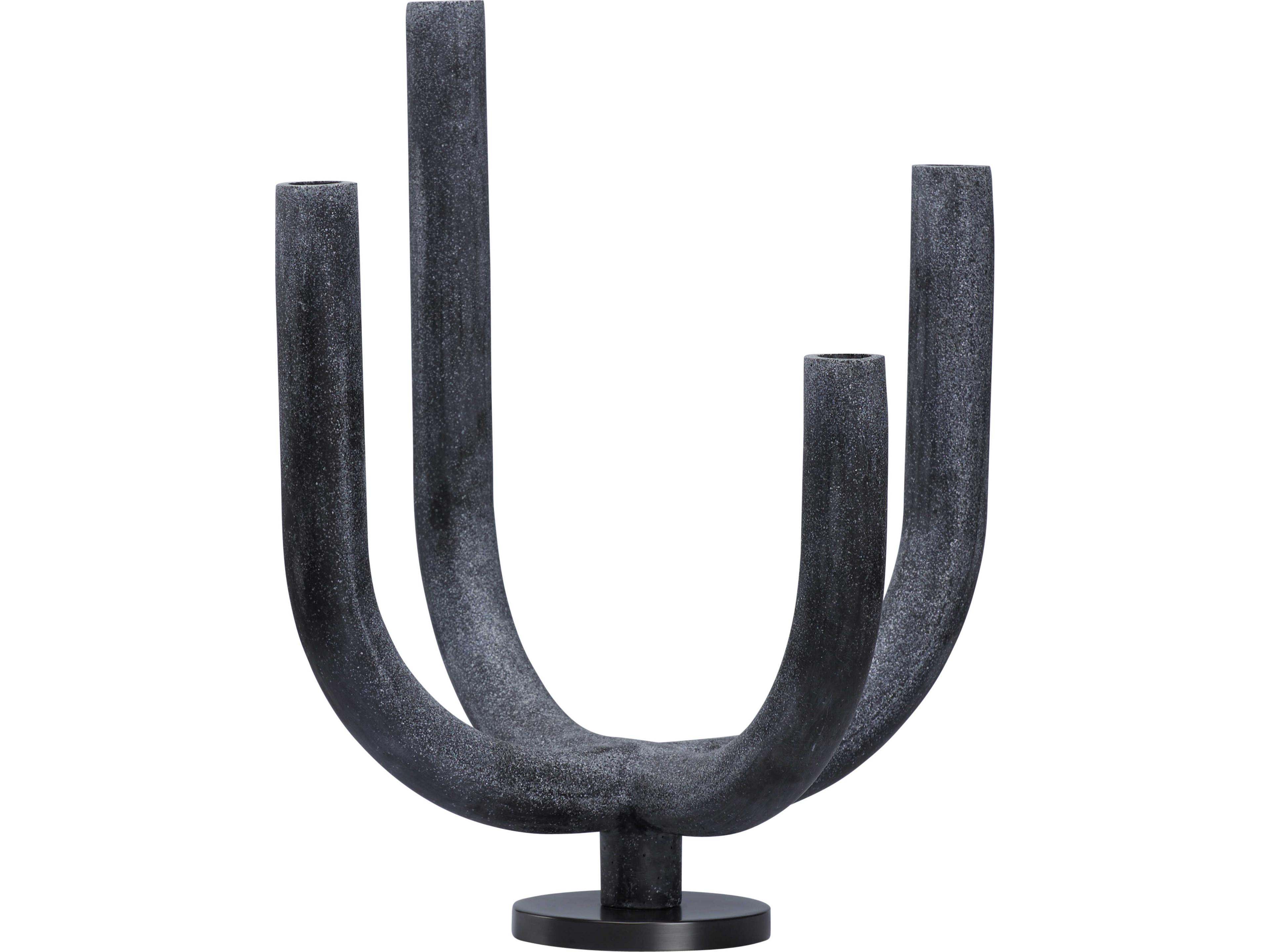 Black Candle Holder