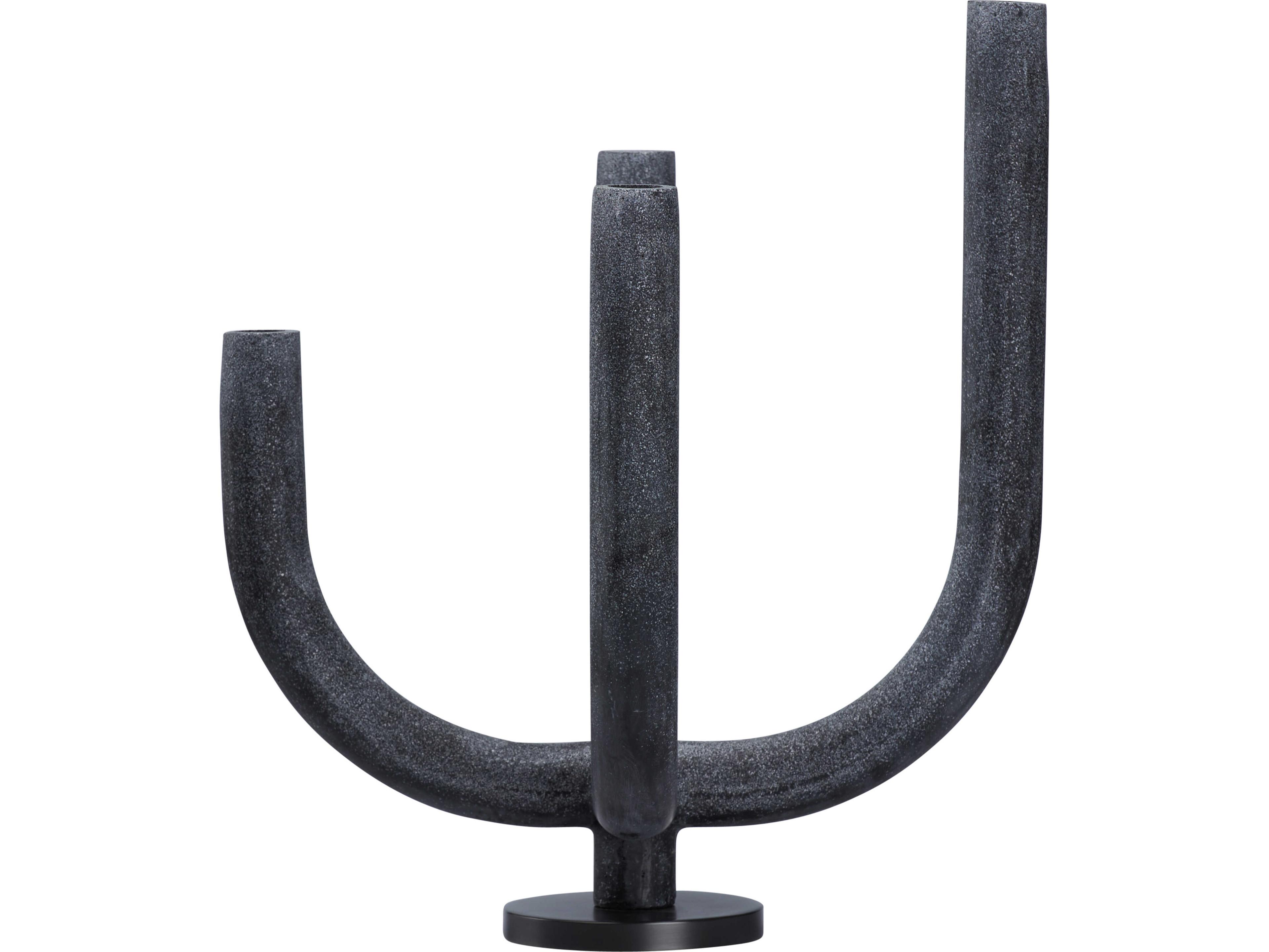 Wildwood Black Candle Holder