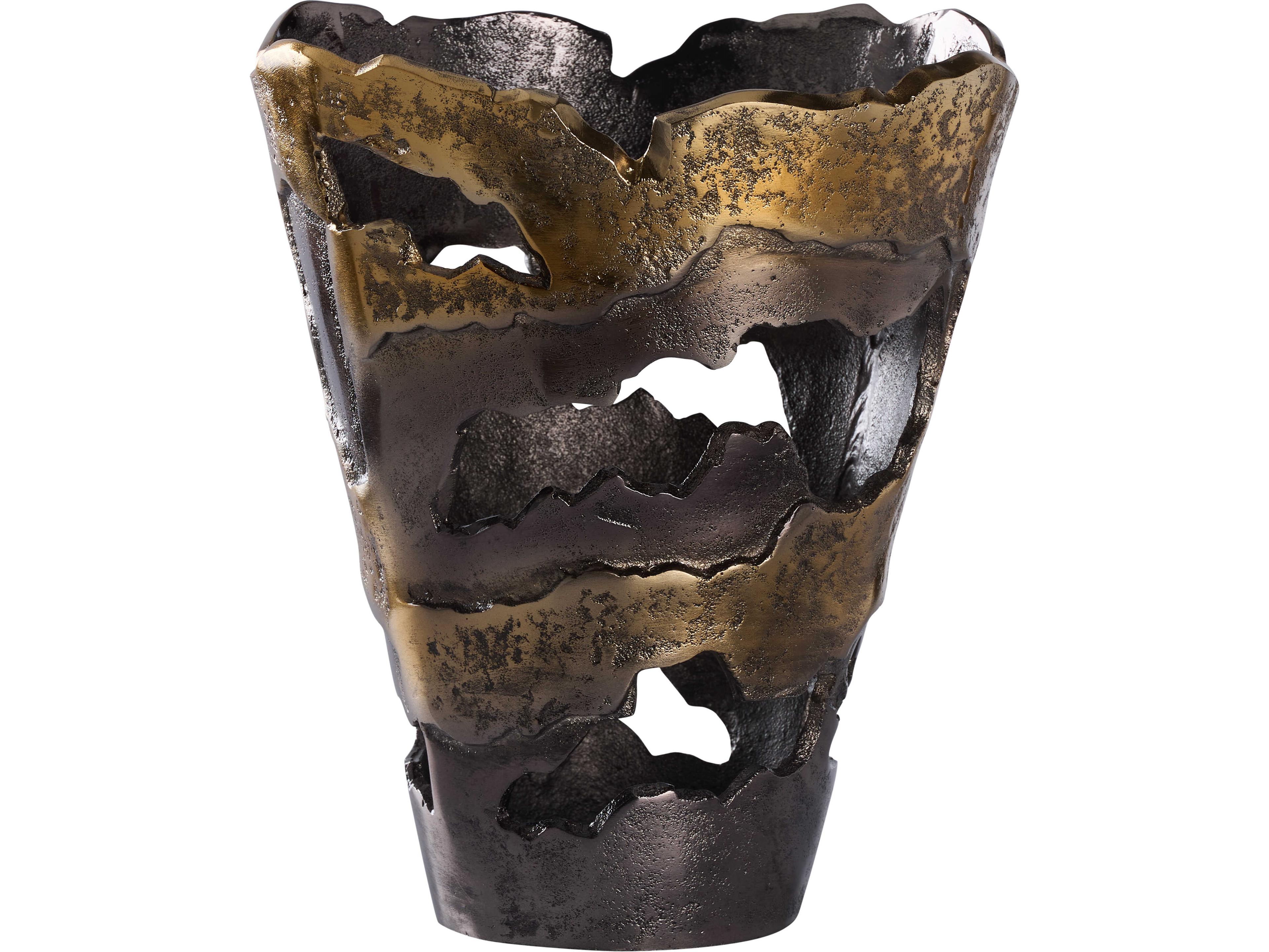 Wildwood Gold Vase