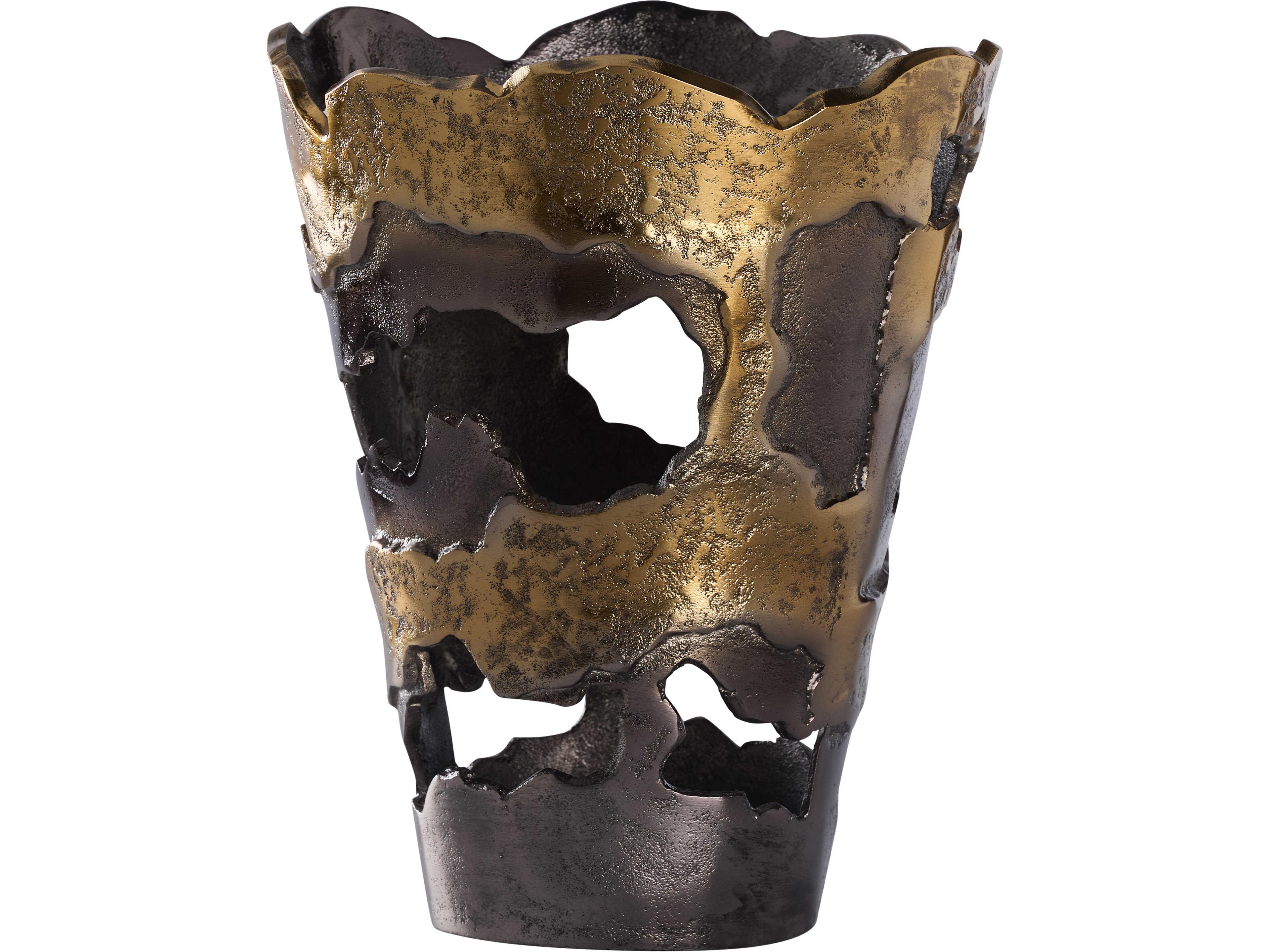 Wildwood Gold Vase
