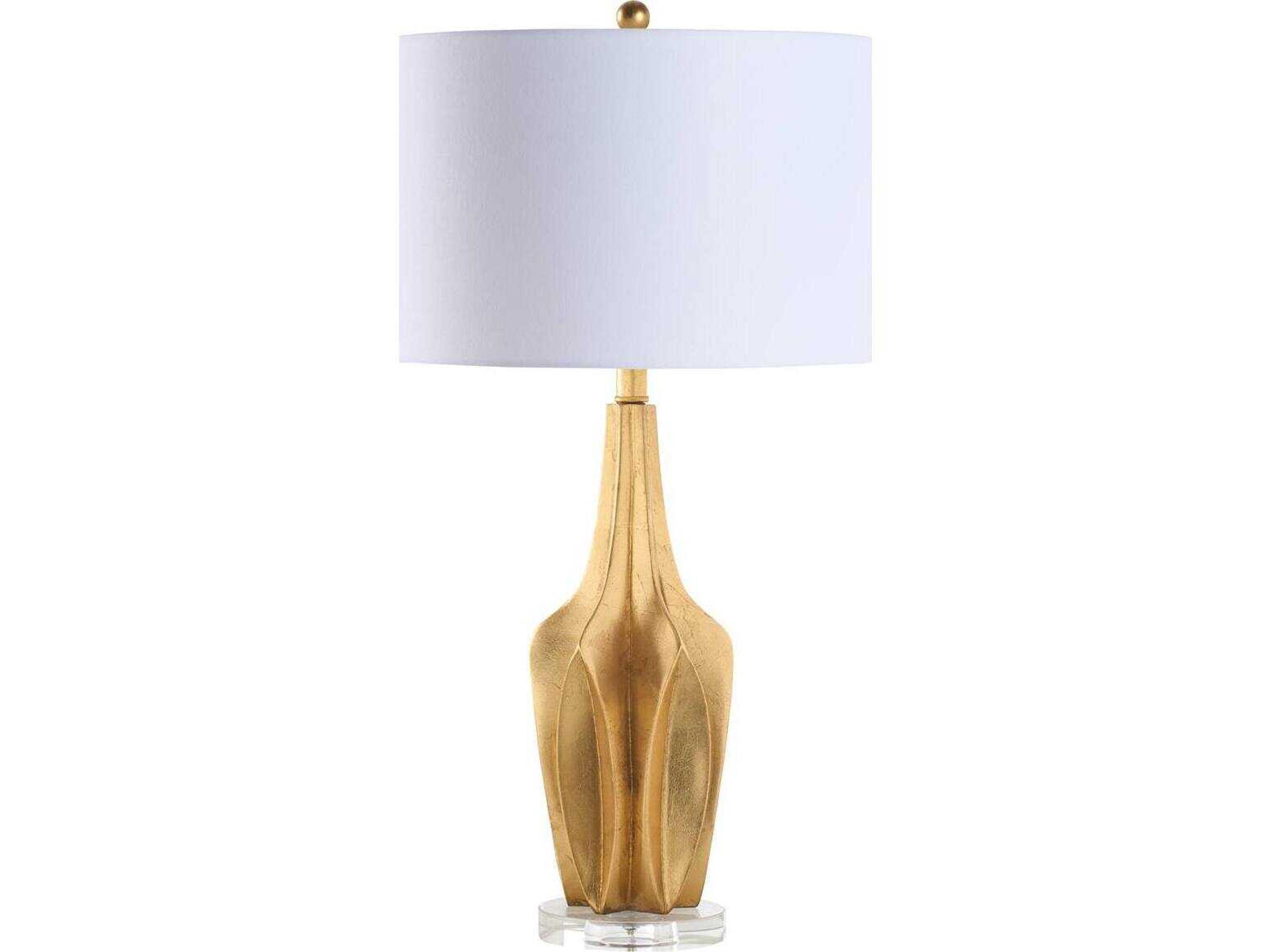 Wildwood Gold Linen Table Lamp