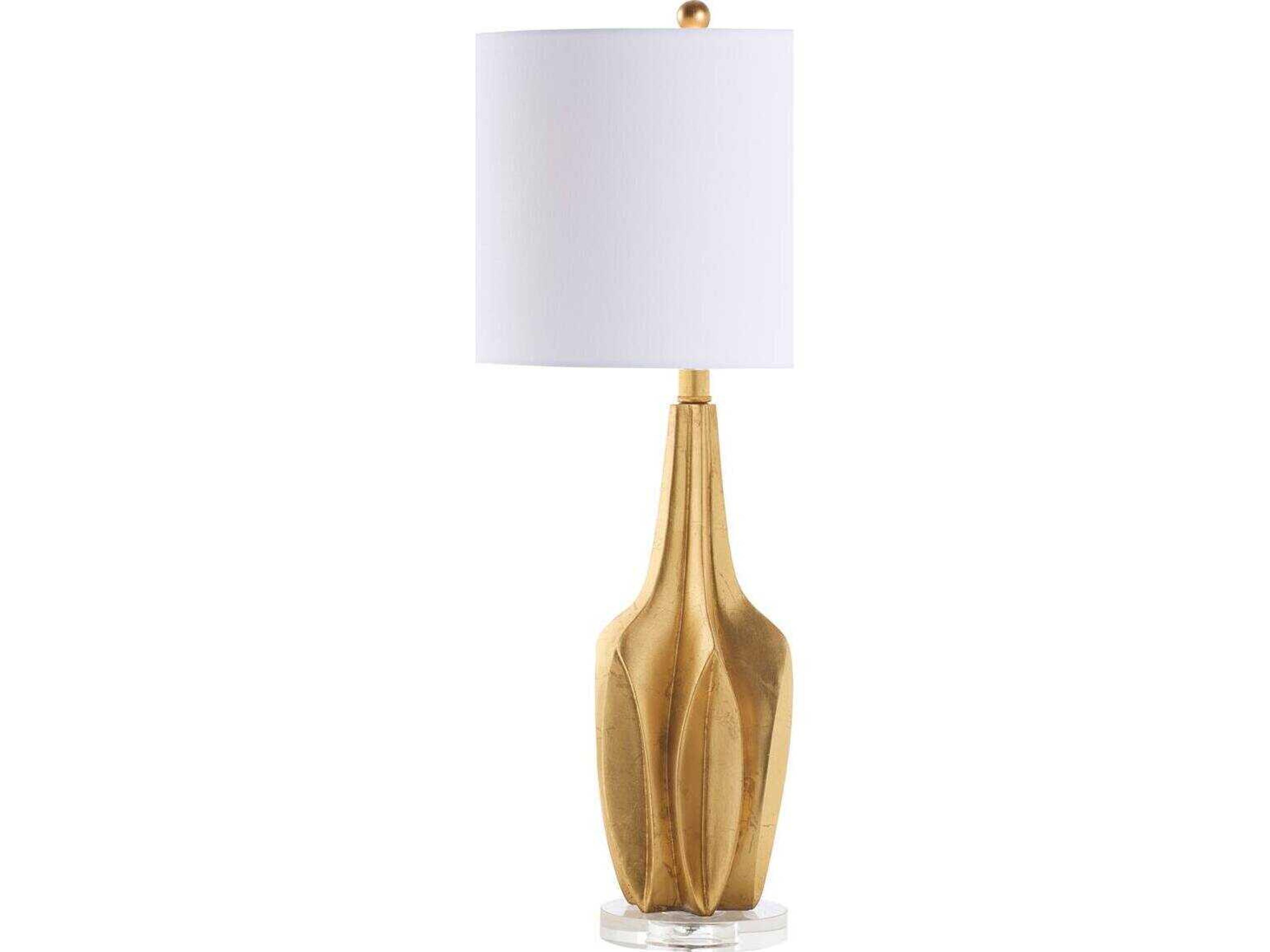 Wildwood Gold Linen Table Lamp