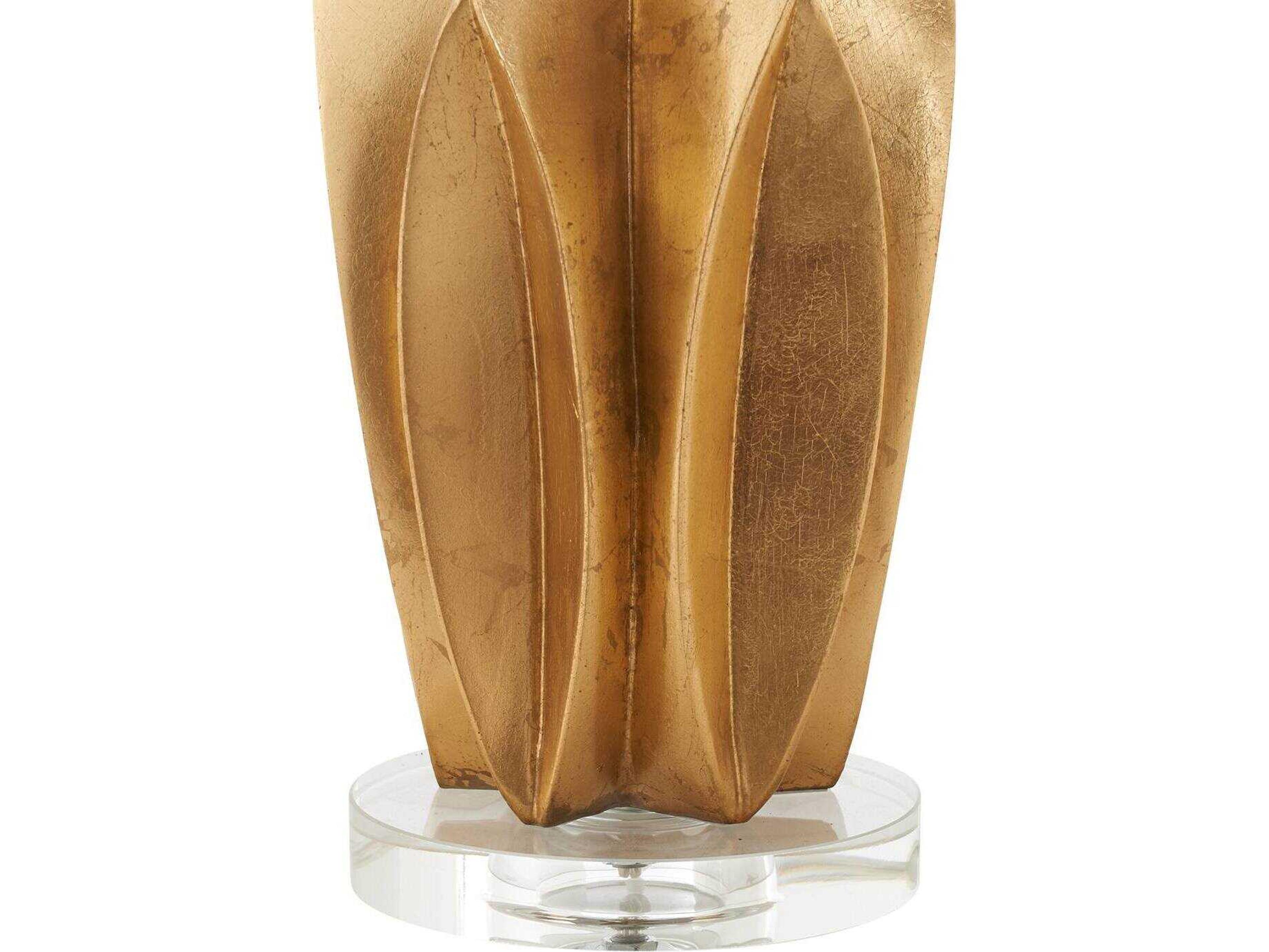 Wildwood Gold Linen Table Lamp