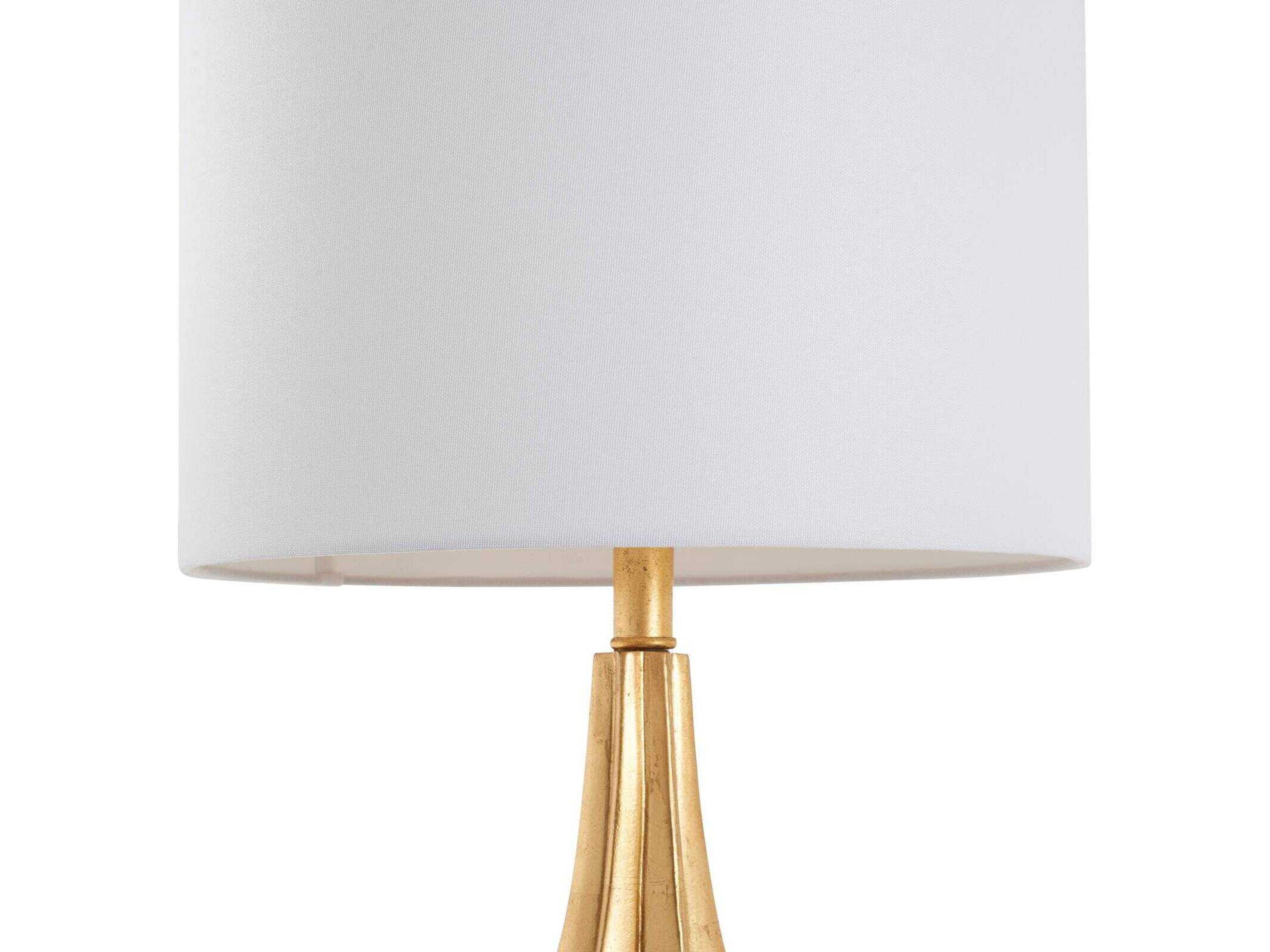 Wildwood Gold Linen Table Lamp