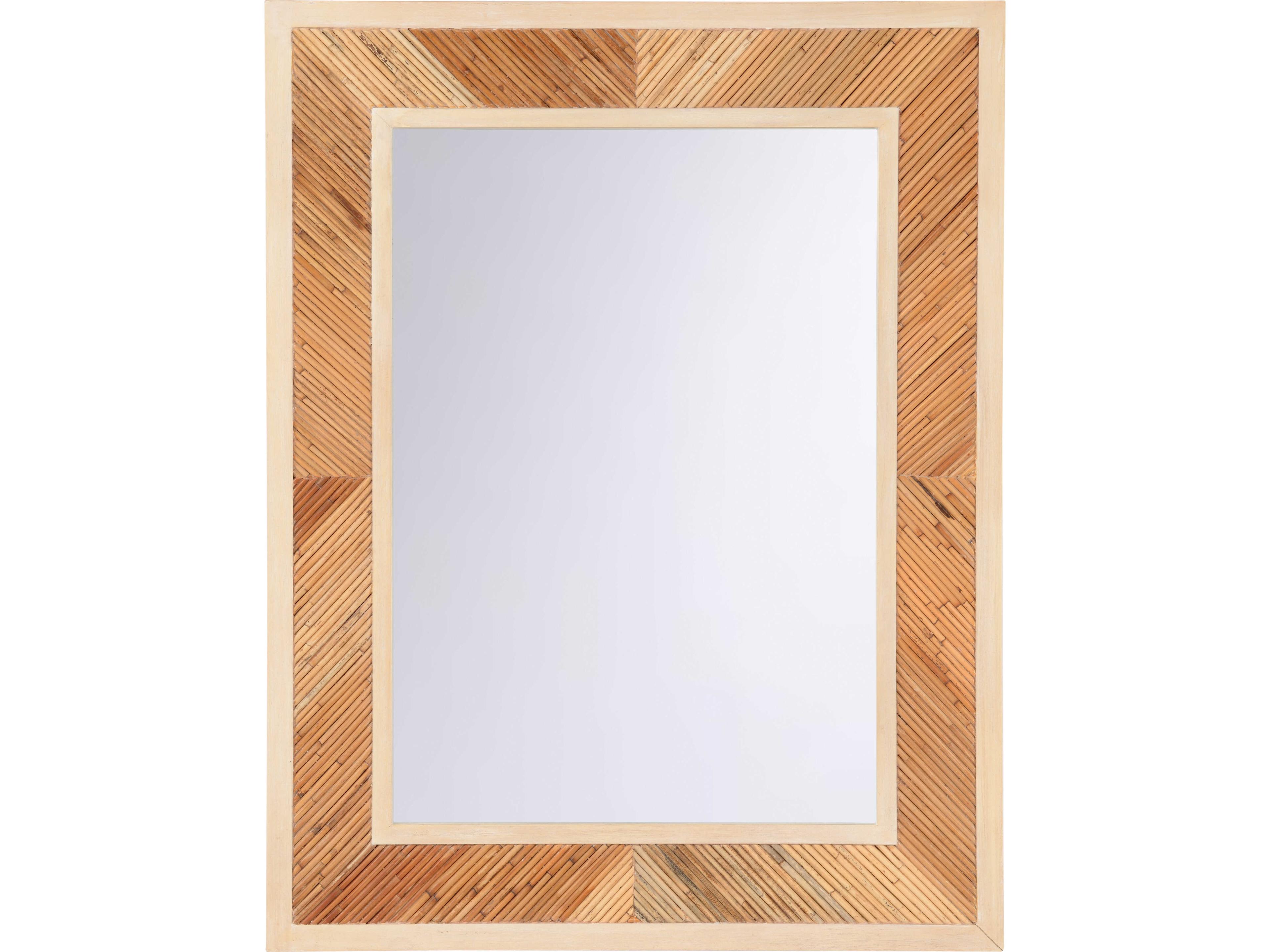 White cream Wall Mirror Rectangular