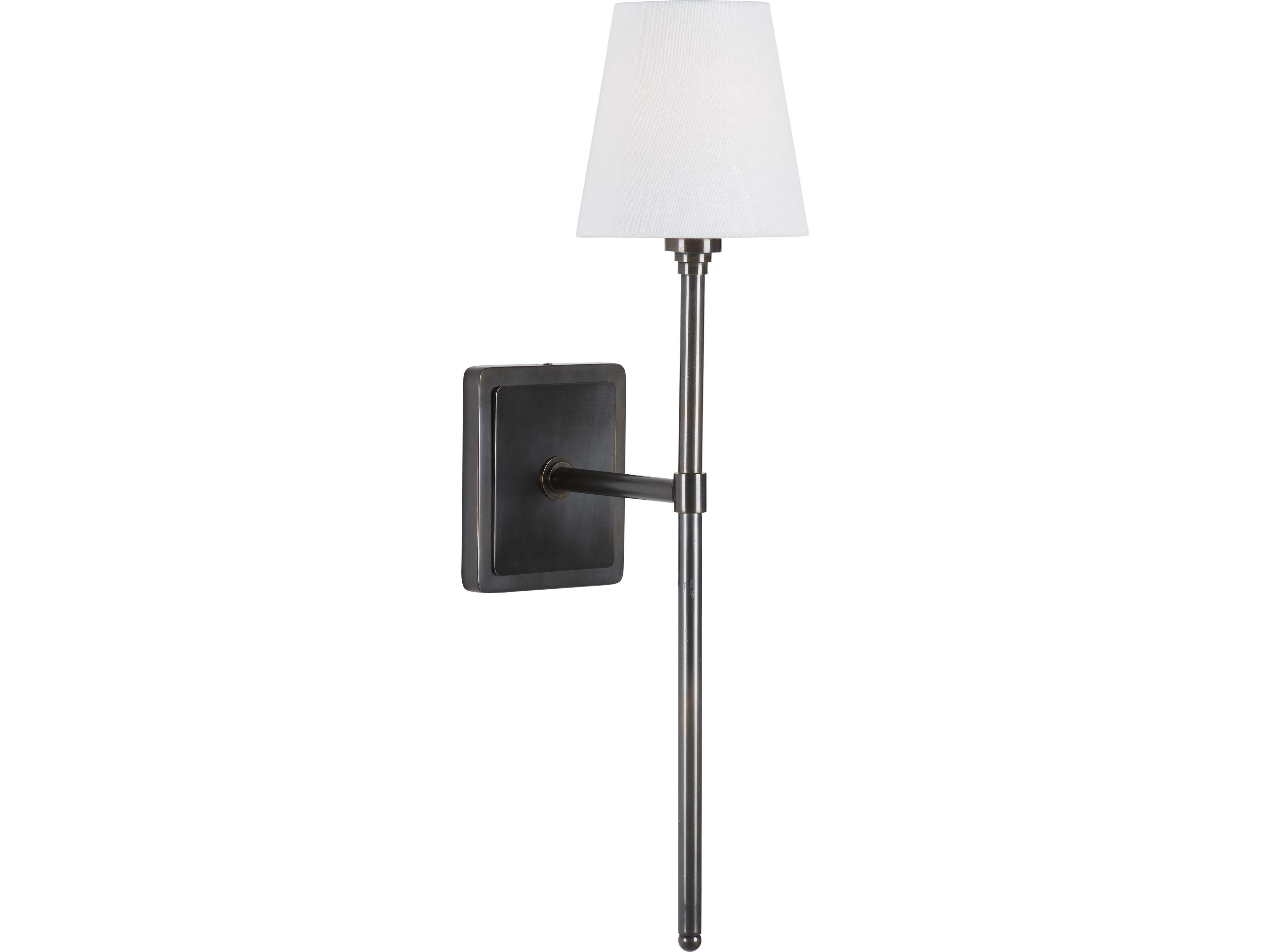 1-Light Brown Swing Wall Sconce