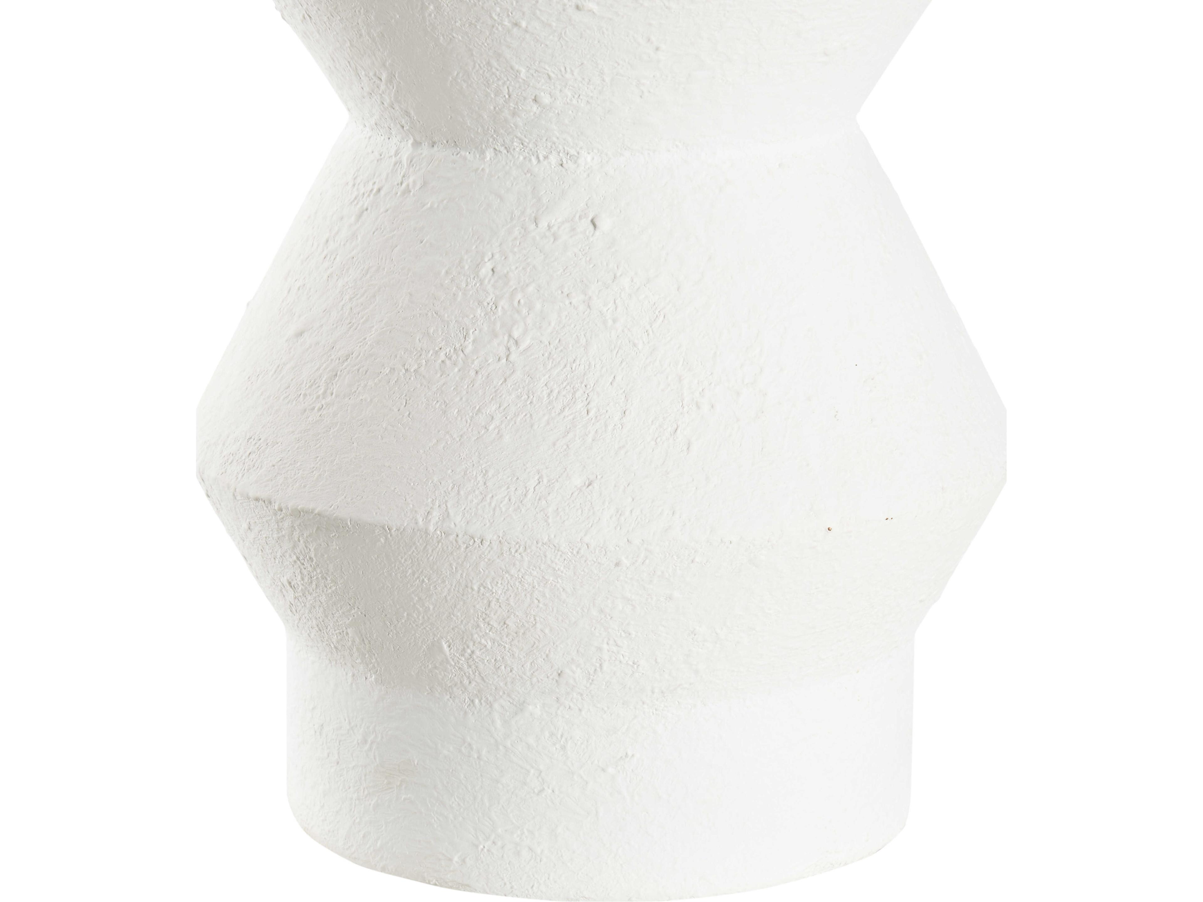 Wildwood White cream Linen Table Lamp