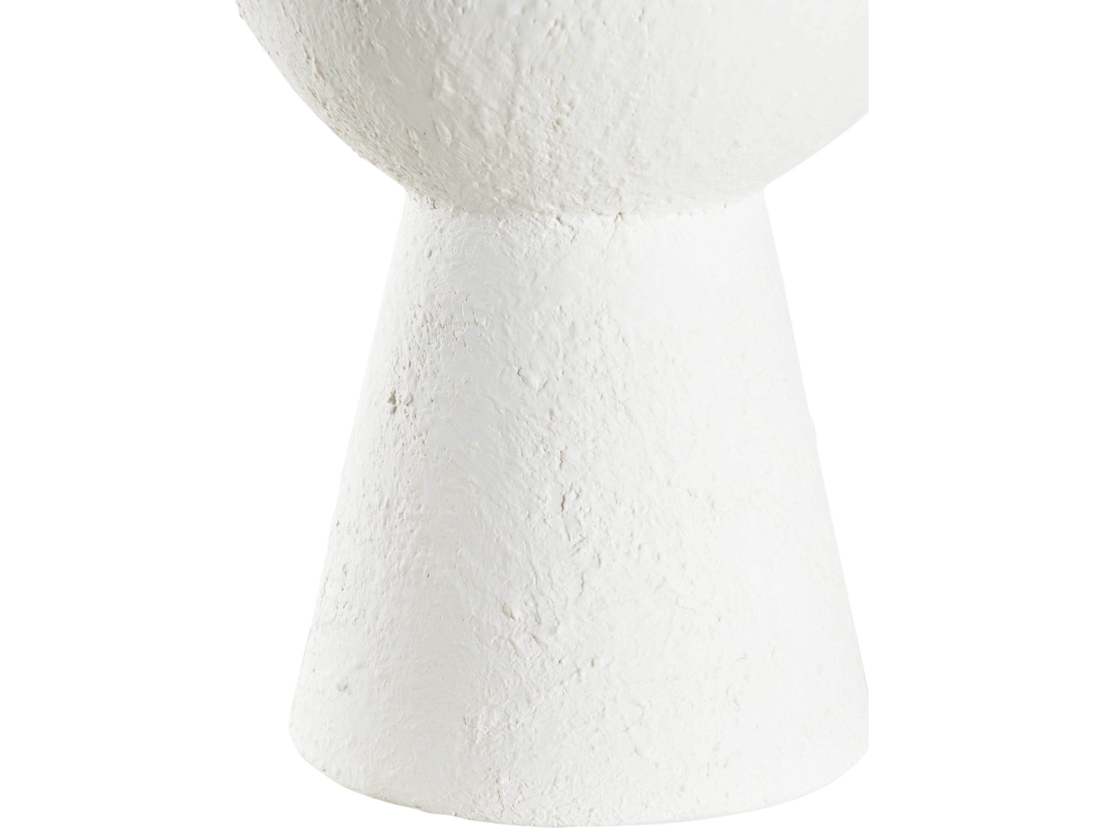 Wildwood White cream Linen Table Lamp