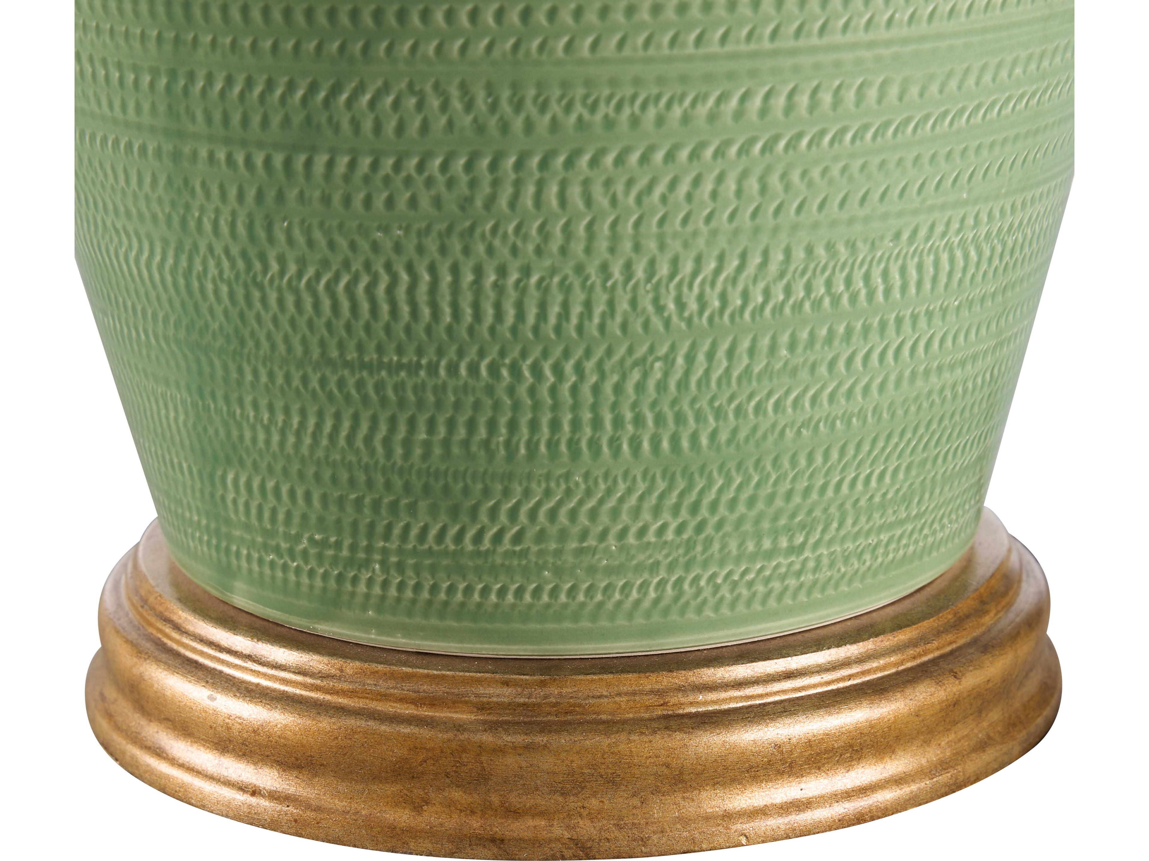 Wildwood Green Silkette Table Lamp