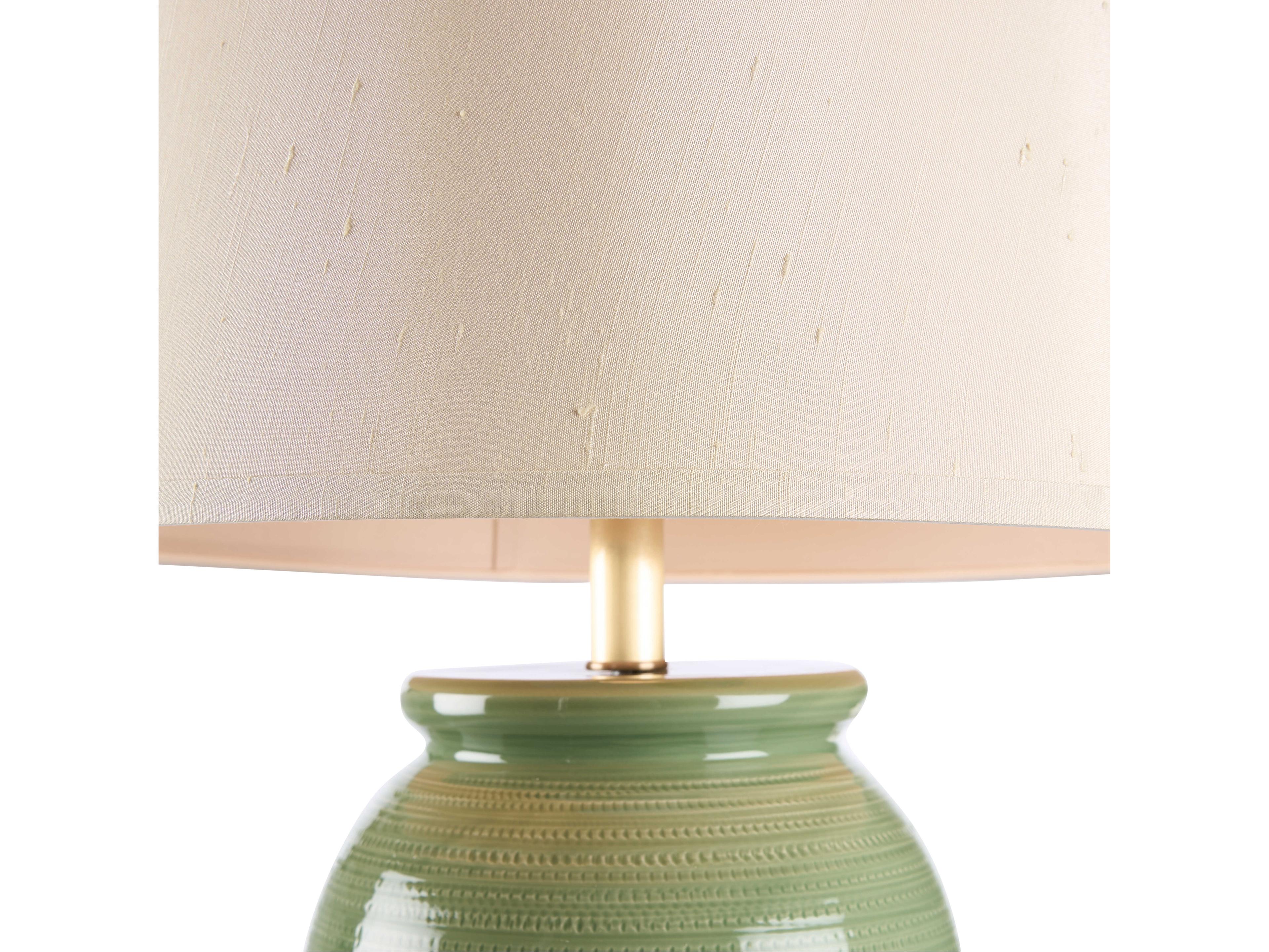Wildwood Green Silkette Table Lamp