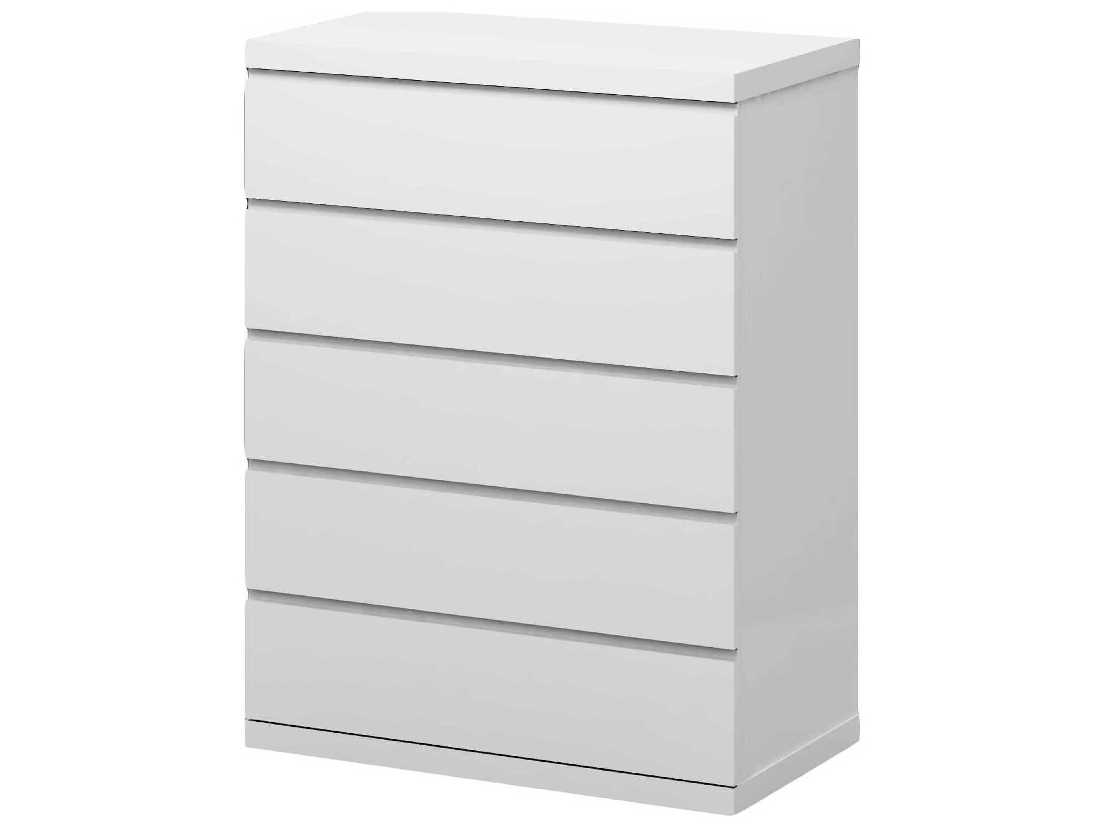 Whiteline Modern Living Anna White Chest of Drawers
