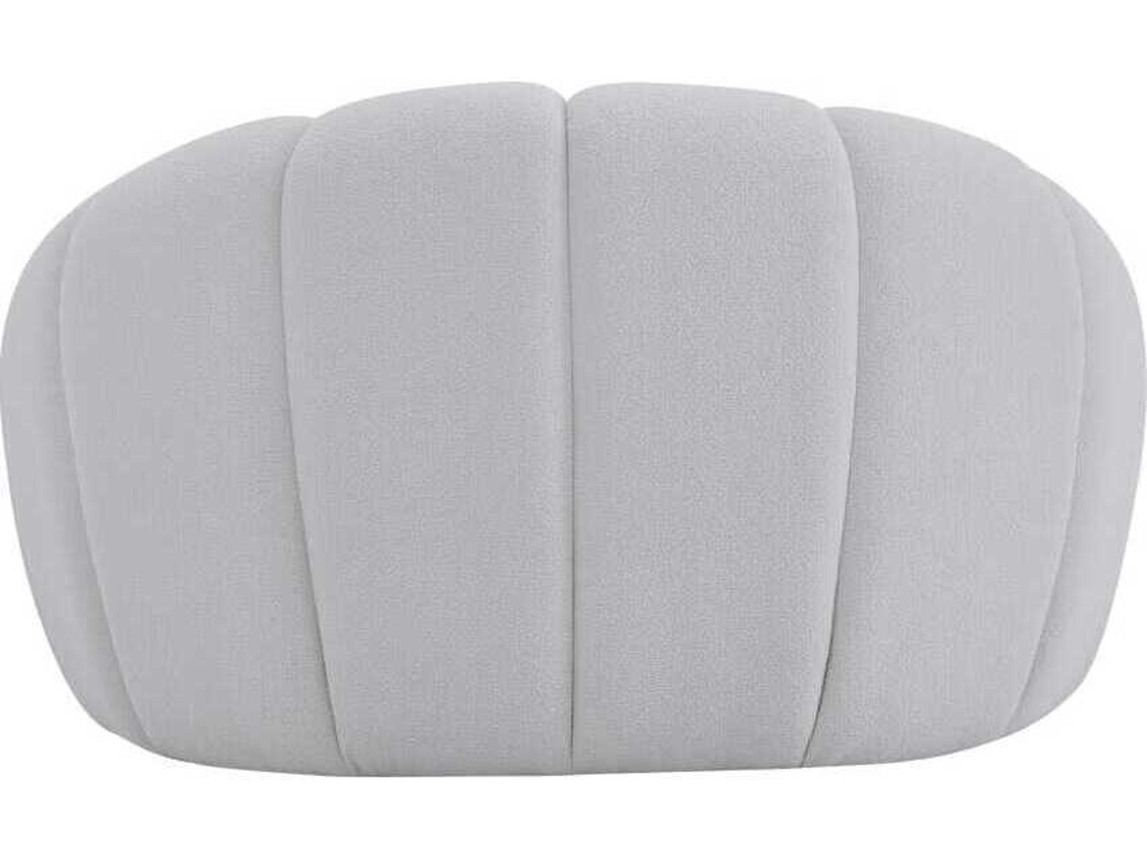 Whiteline Modern Living Nest White Accent Chair