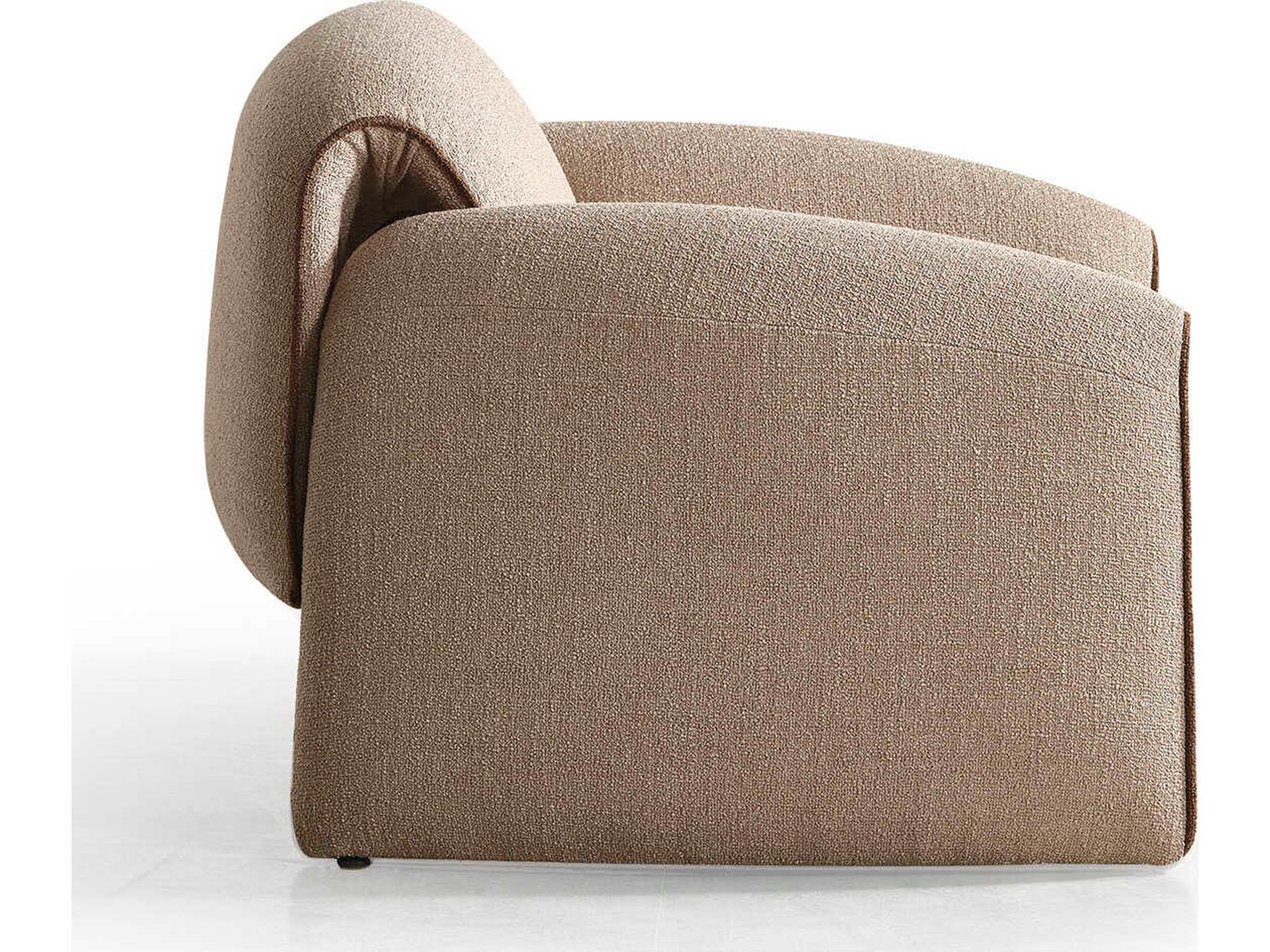 Whiteline Modern Living Flore Beige Accent Chair