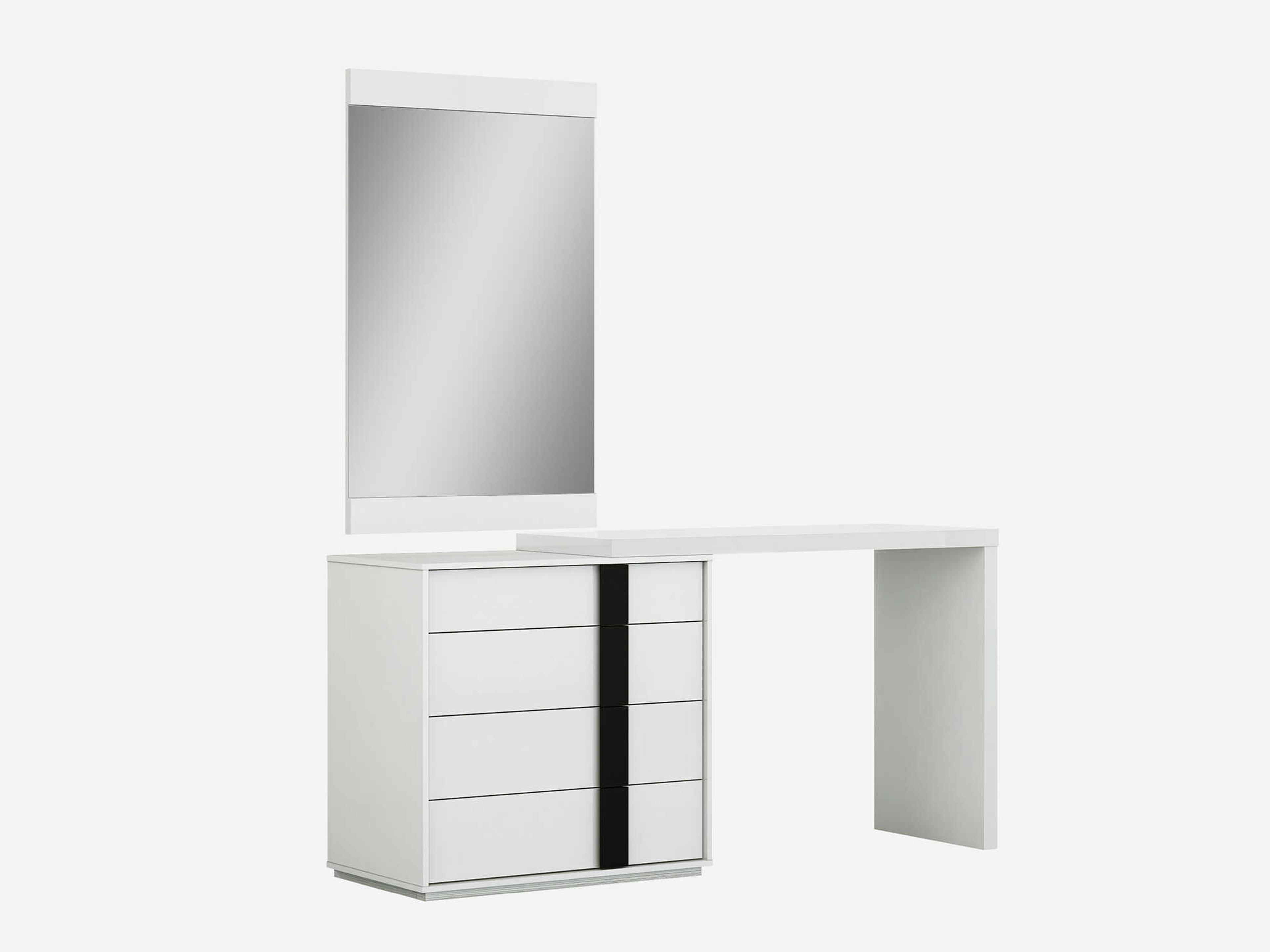 Whiteline Modern Living Kimberly Double Dresser