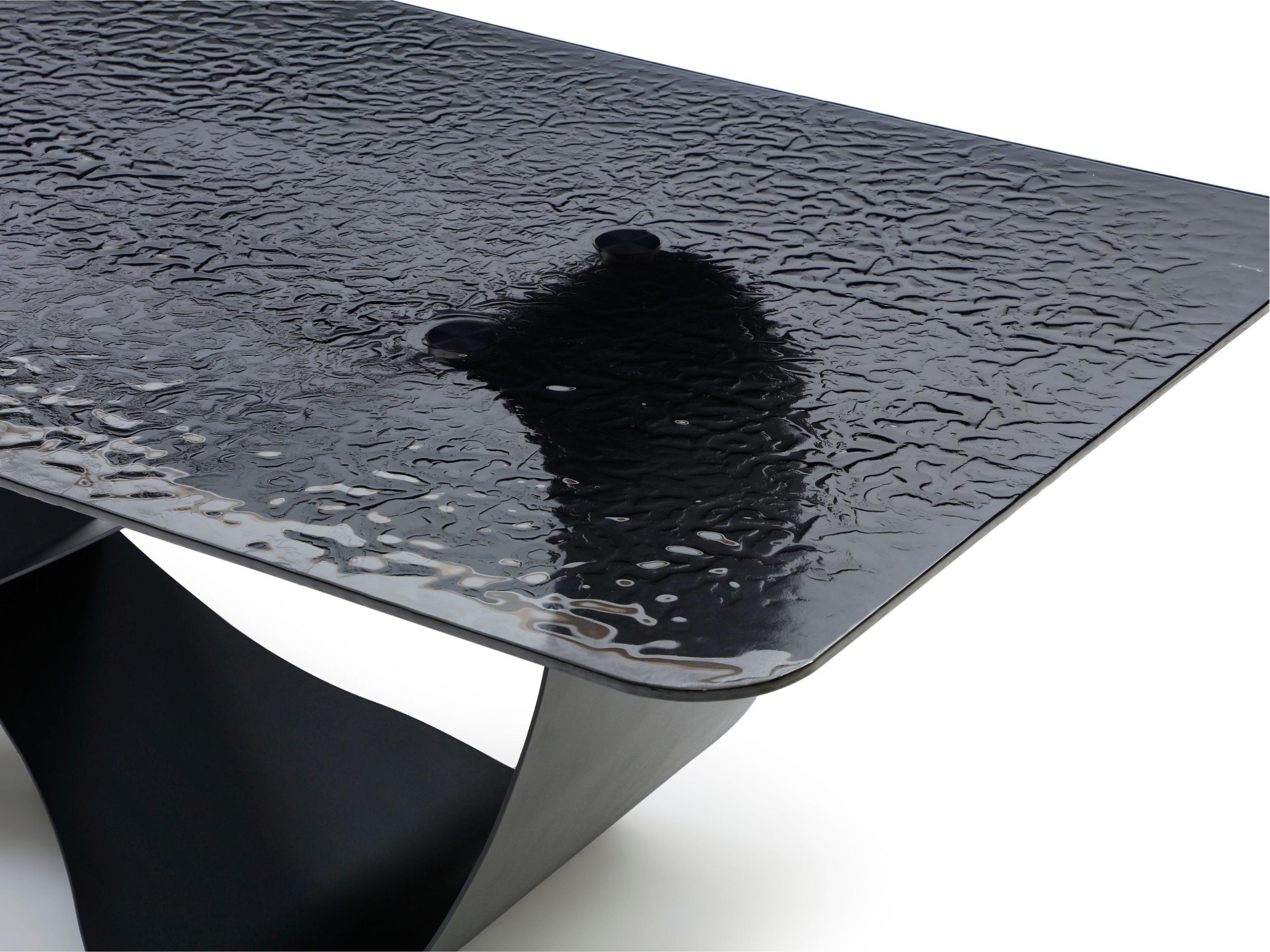 Whiteline Modern Living Tiffany Rectangular Glass Dining Table