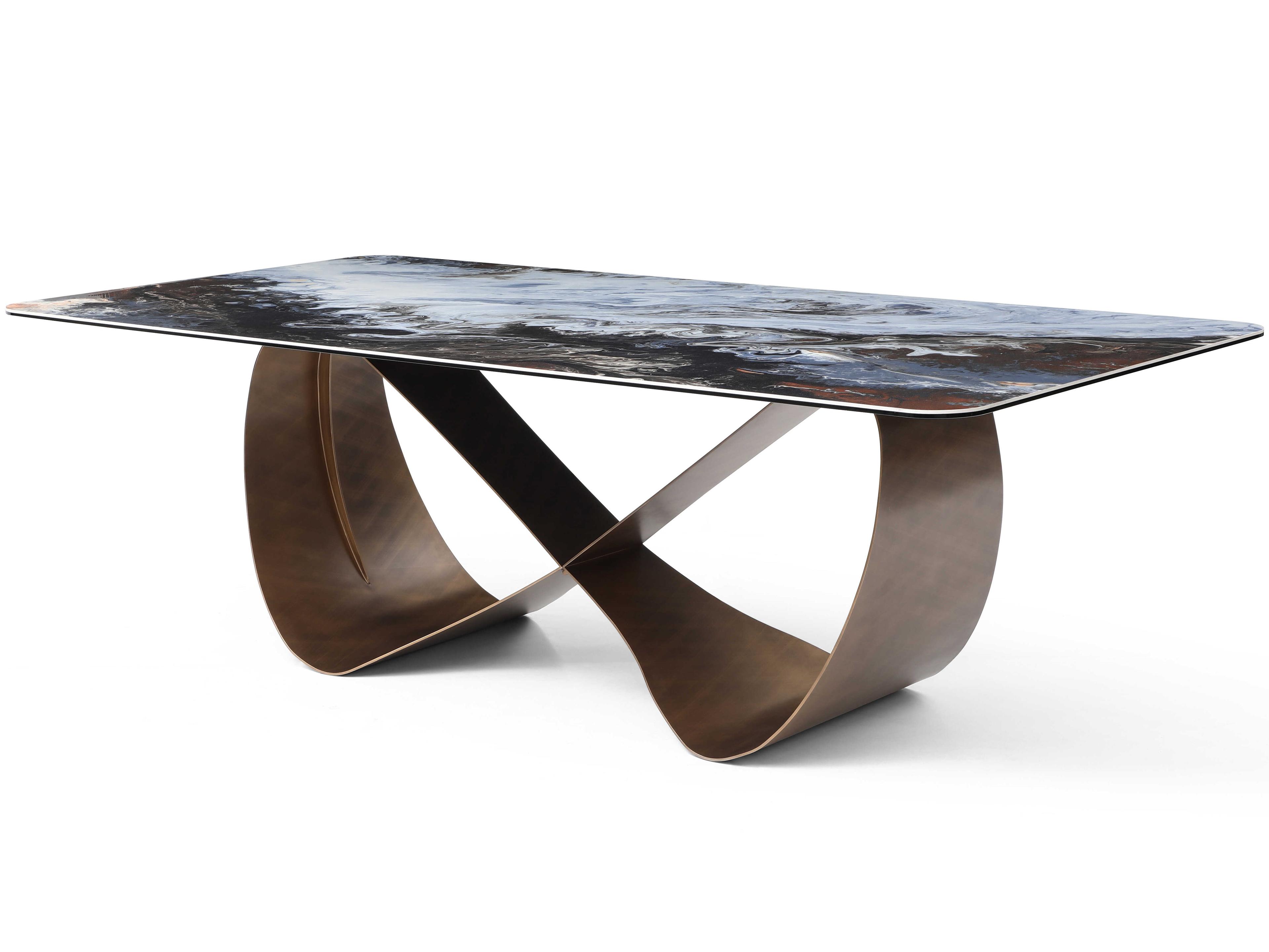 Tiffany Rectangular Ceramic Multi Dining Table