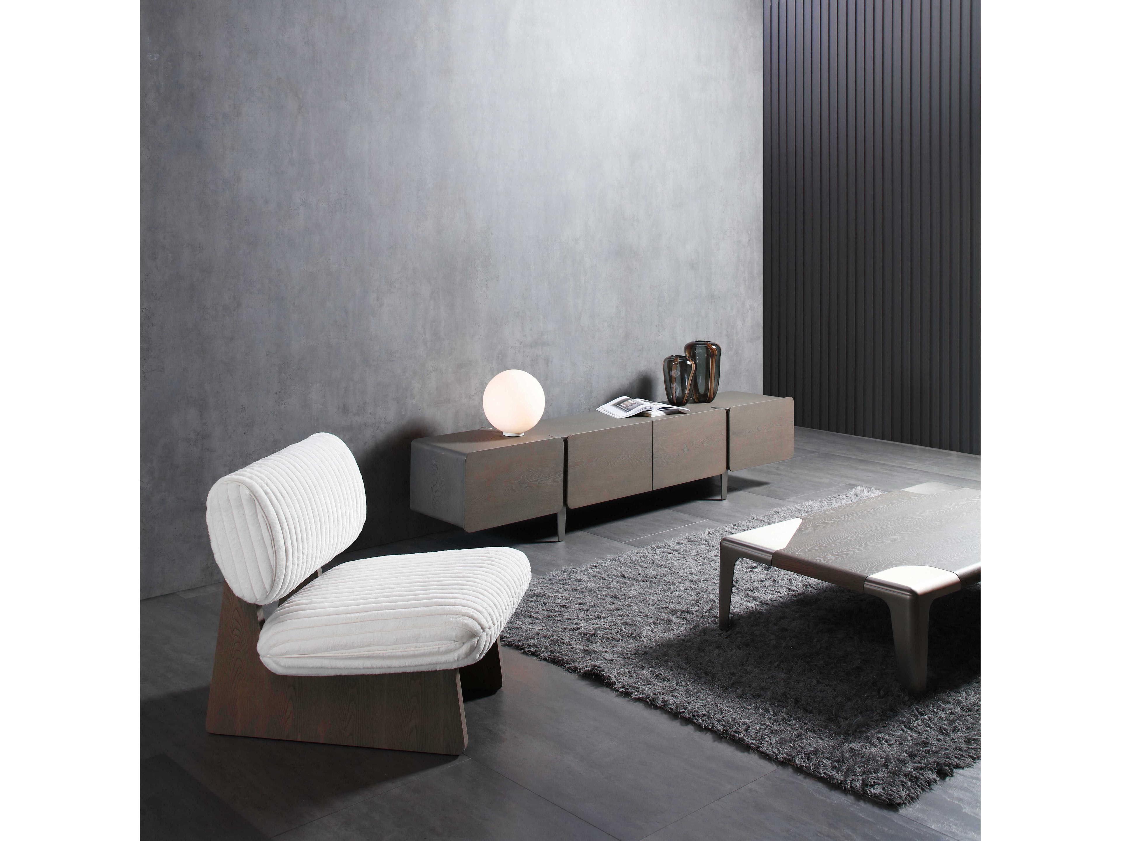 Whiteline Modern Living Elena 95" Ash Wood TV Unit