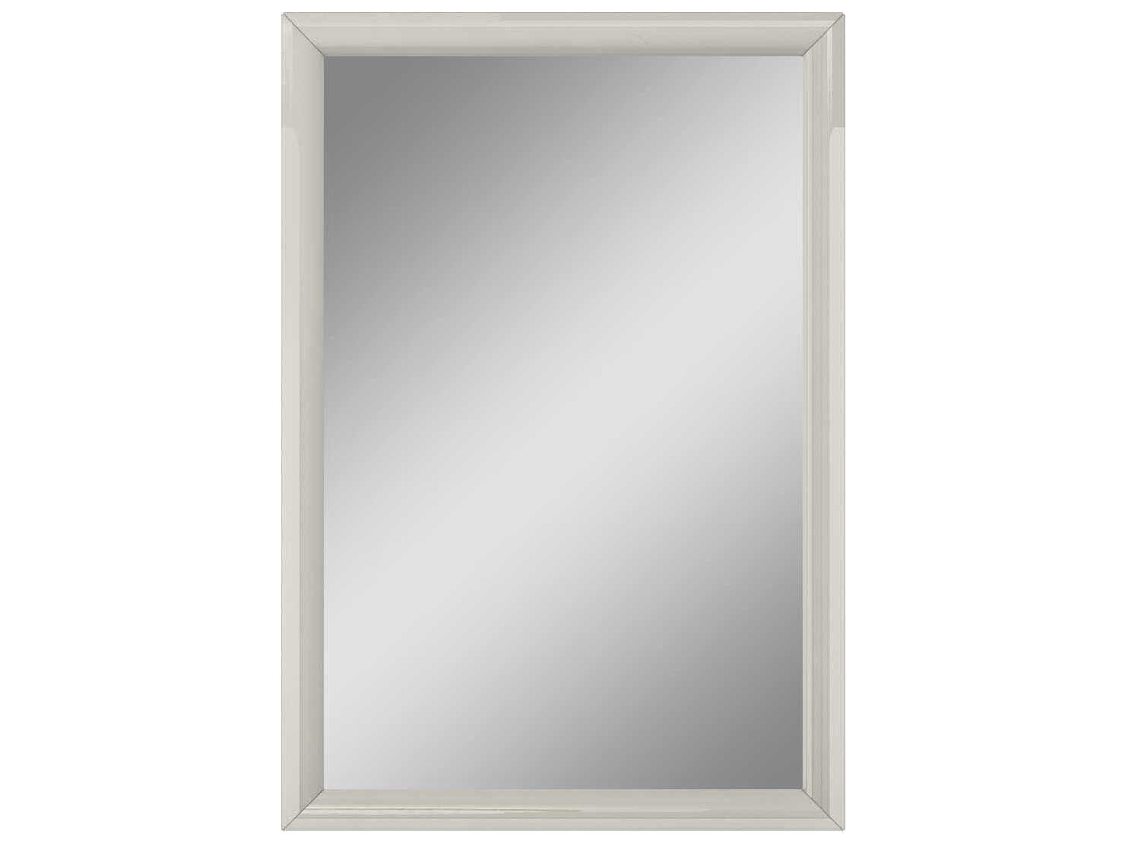 Pino Pino Light Grey Rectangular Wall Mirror