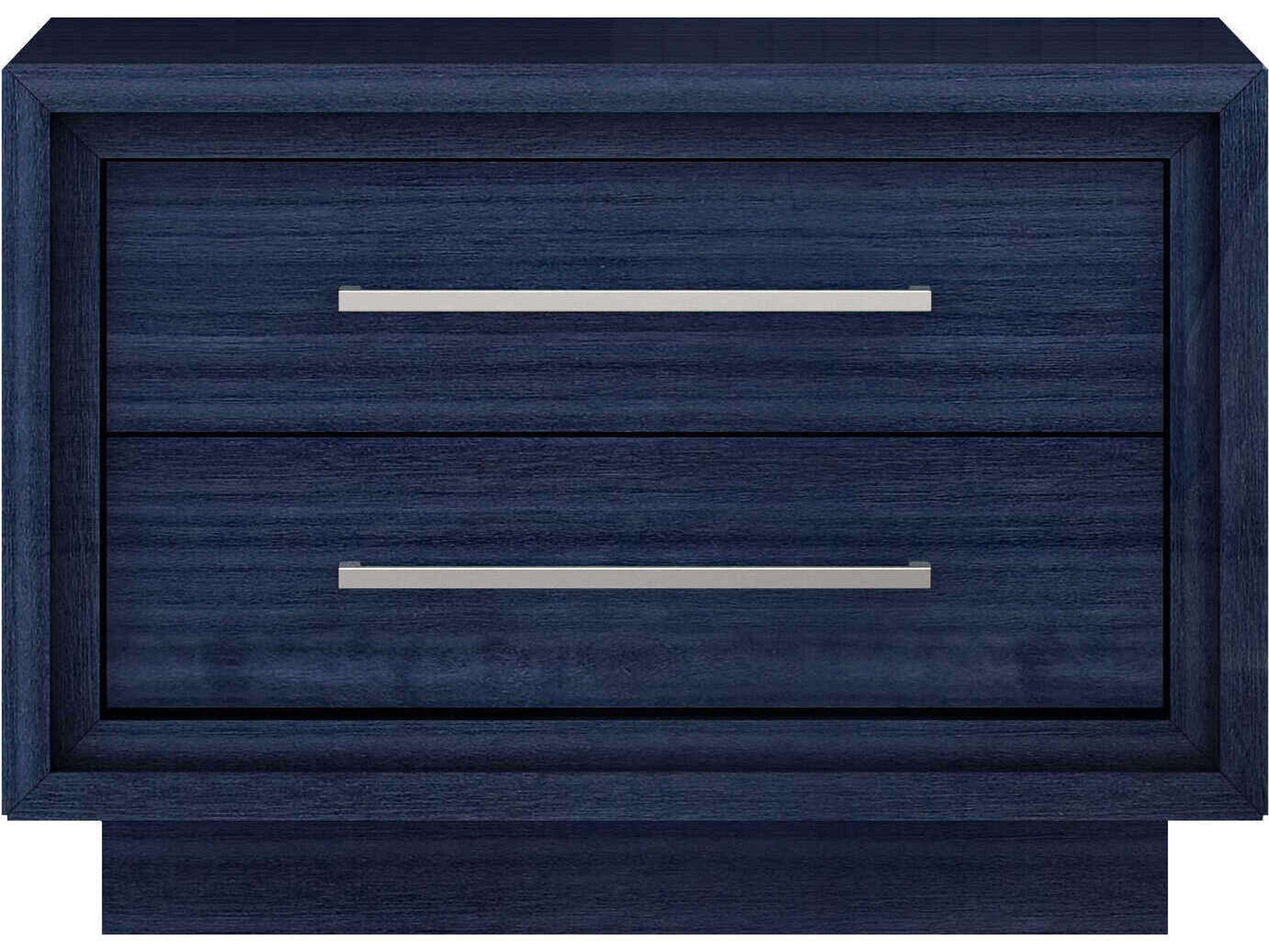 Whiteline Modern Living Alexander 2-Drawers Nightstand