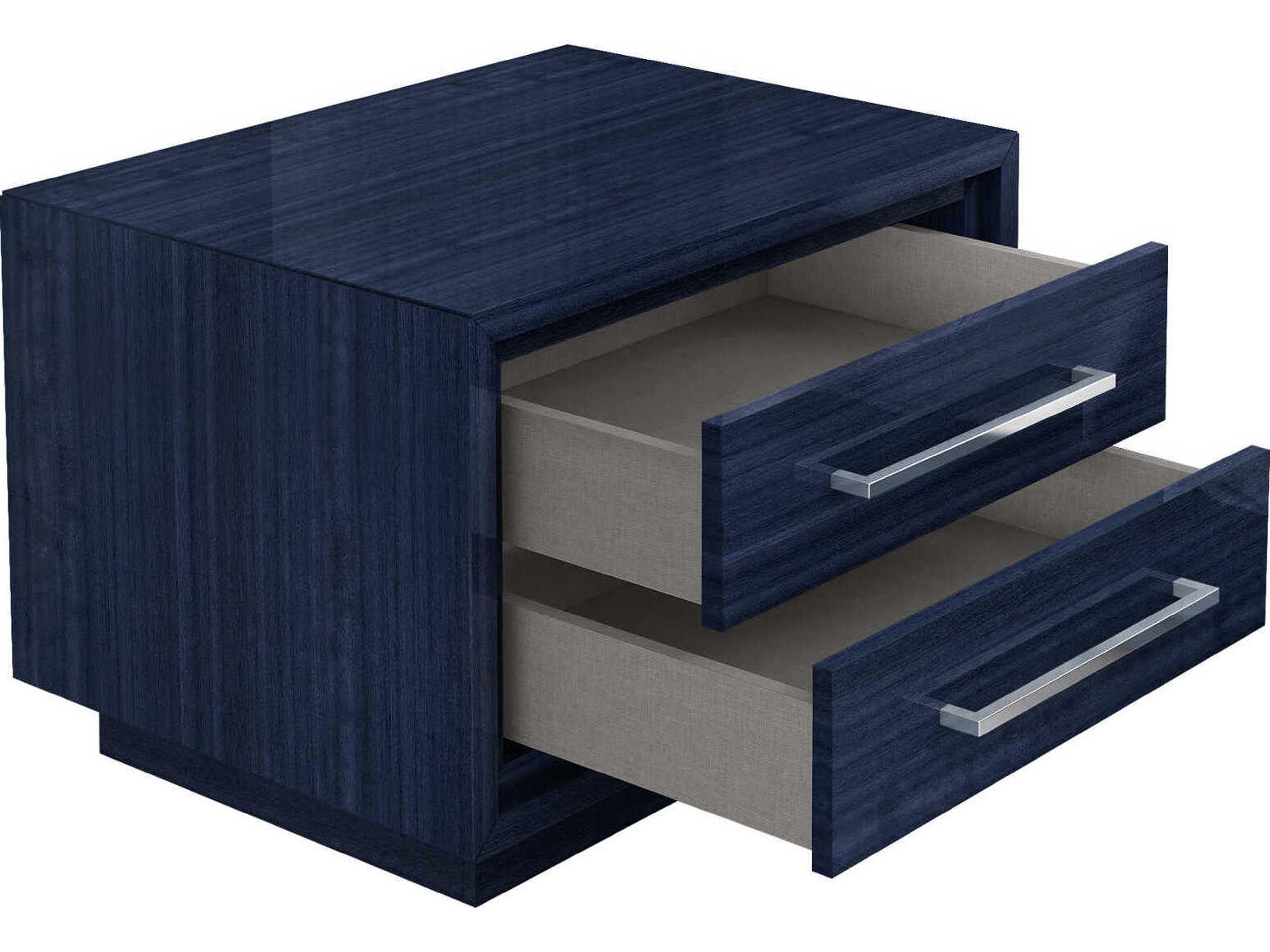 Whiteline Modern Living Alexander 2-Drawers Nightstand