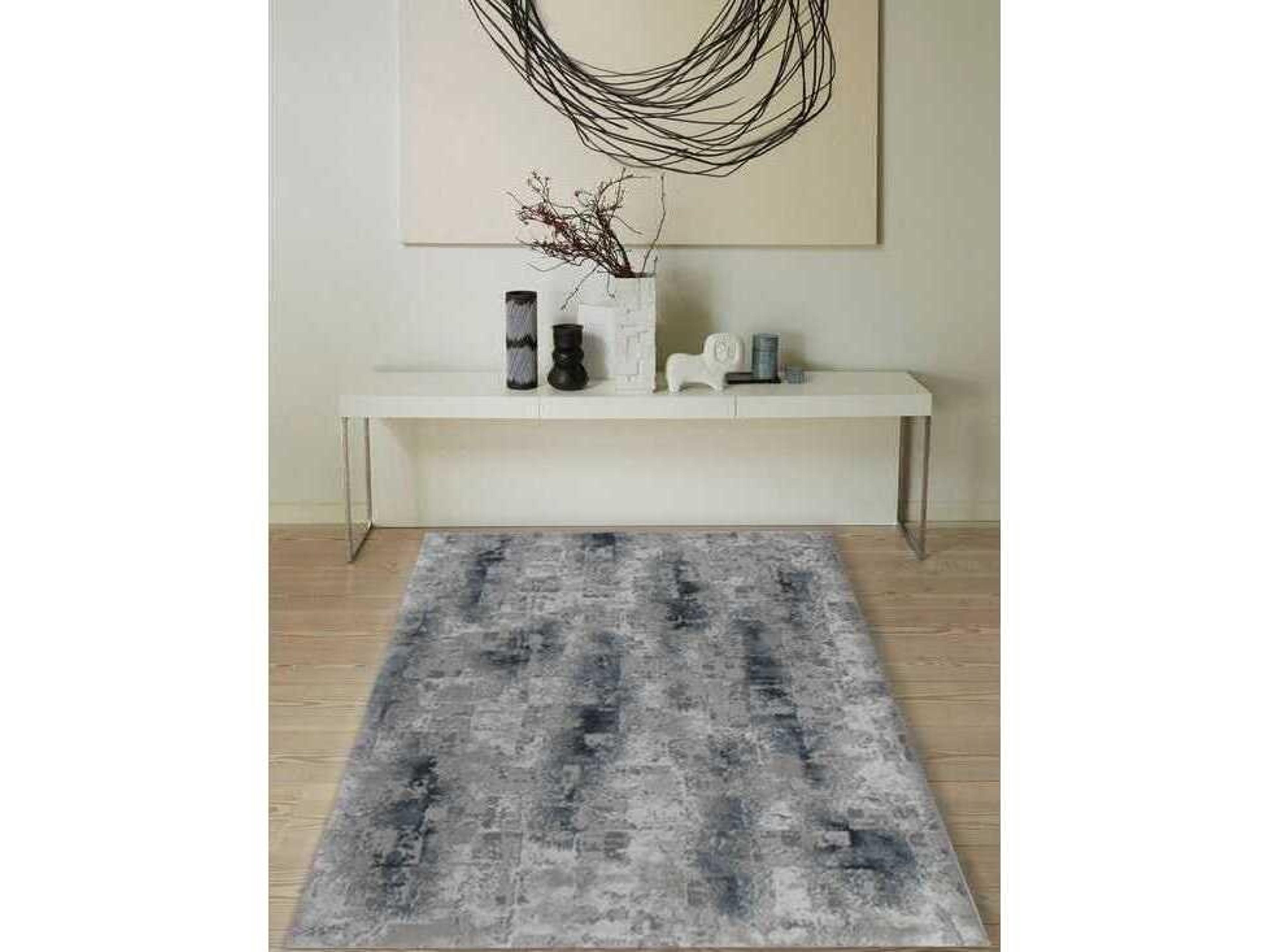 Whiteline Modern Living Enya Abstract Area Rug