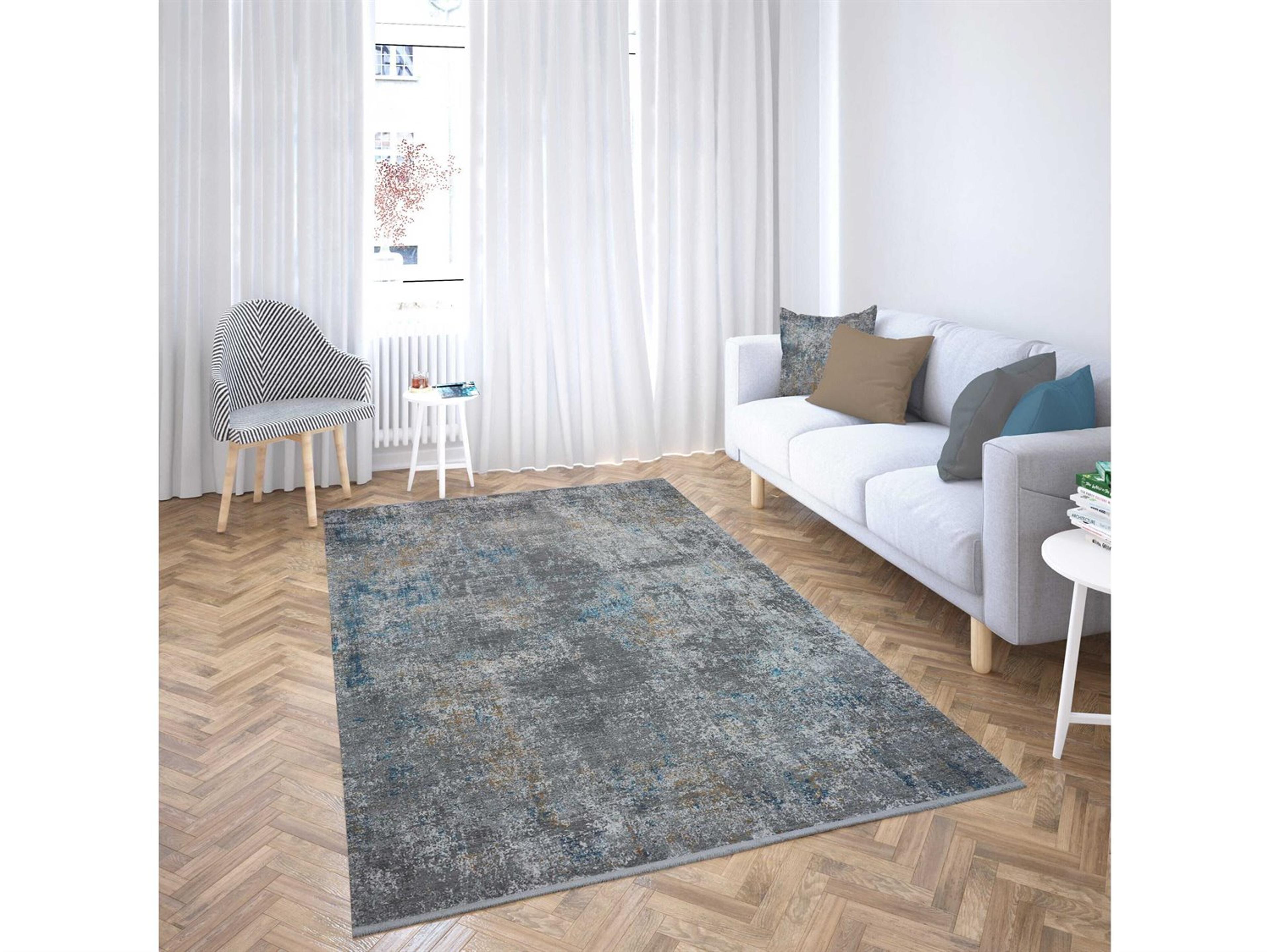 Whiteline Modern Living Dakota Abstract Area Rug