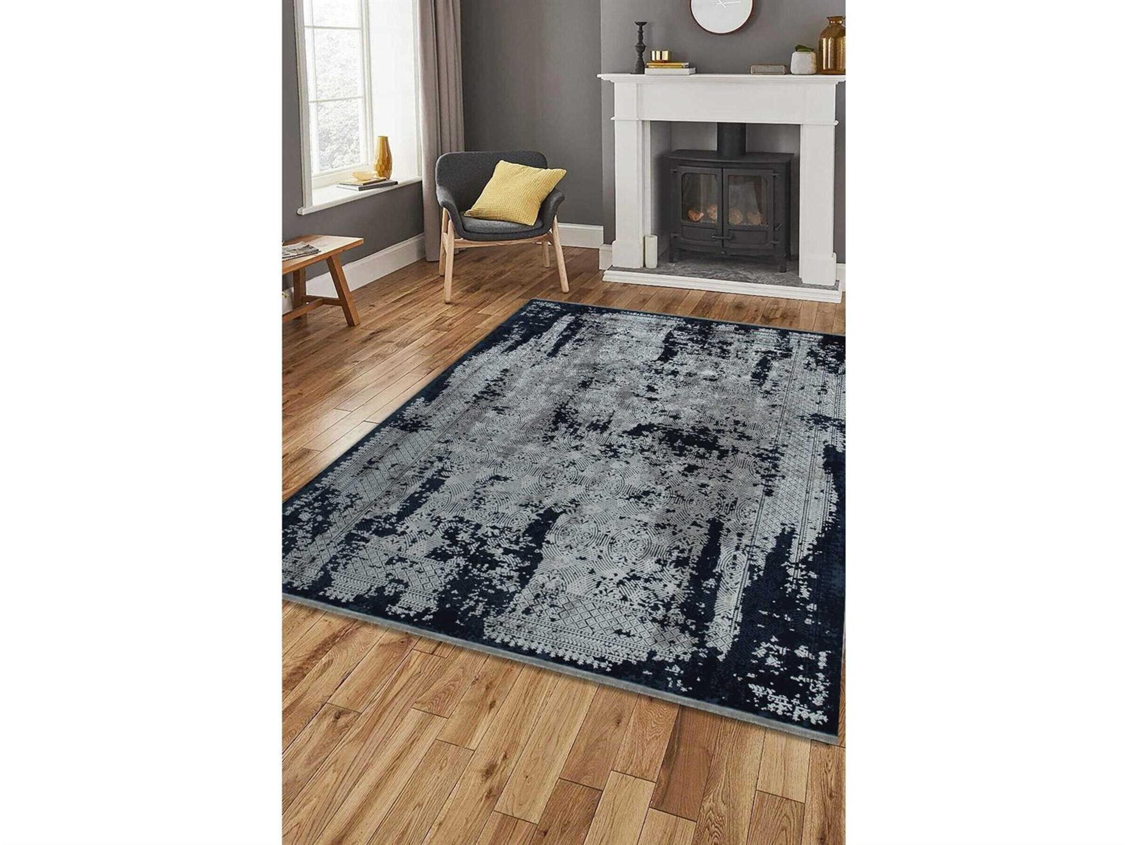 Whiteline Modern Living Juliet Abstract Area Rug