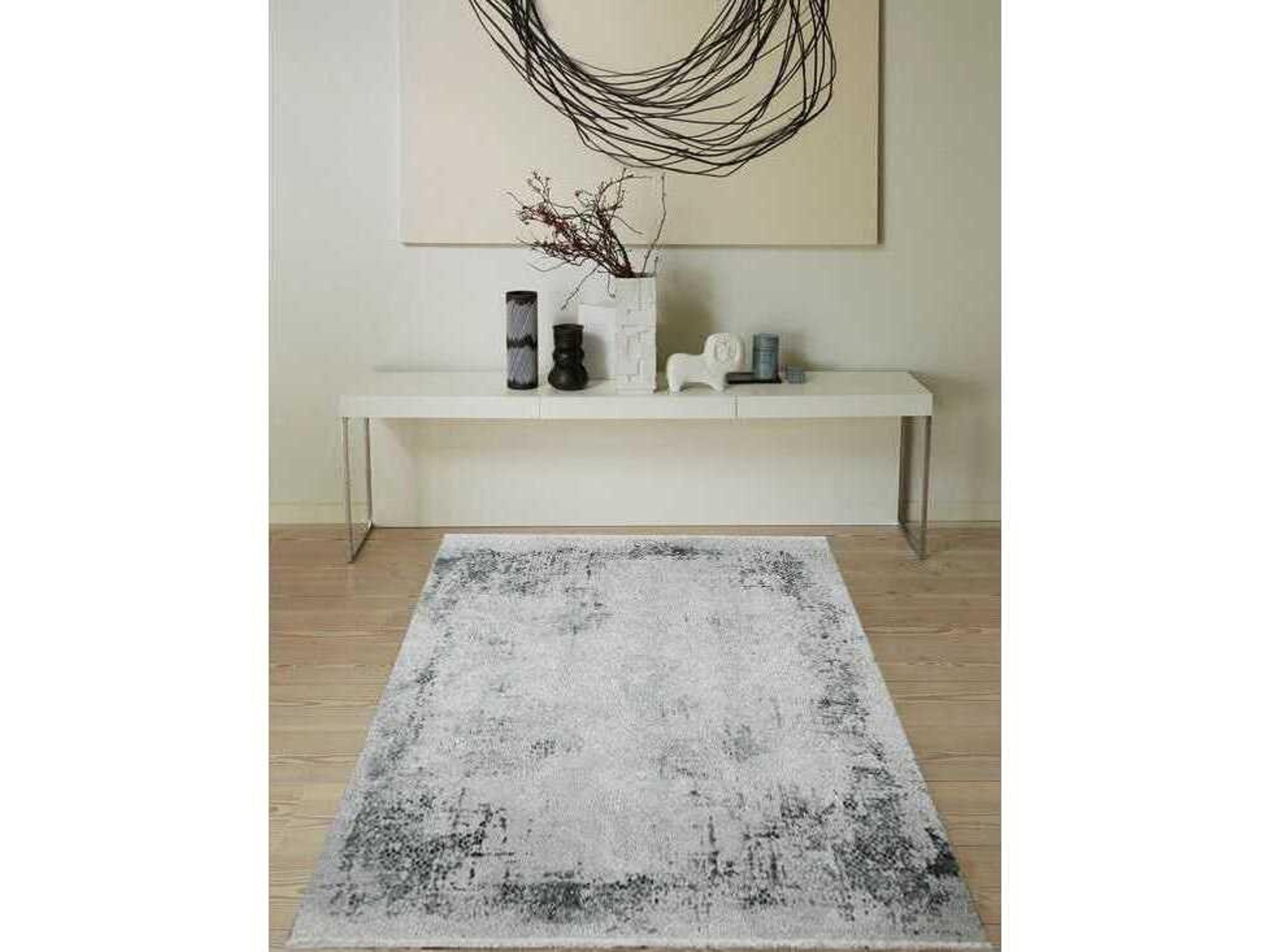 Whiteline Modern Living Joya Abstract Area Rug