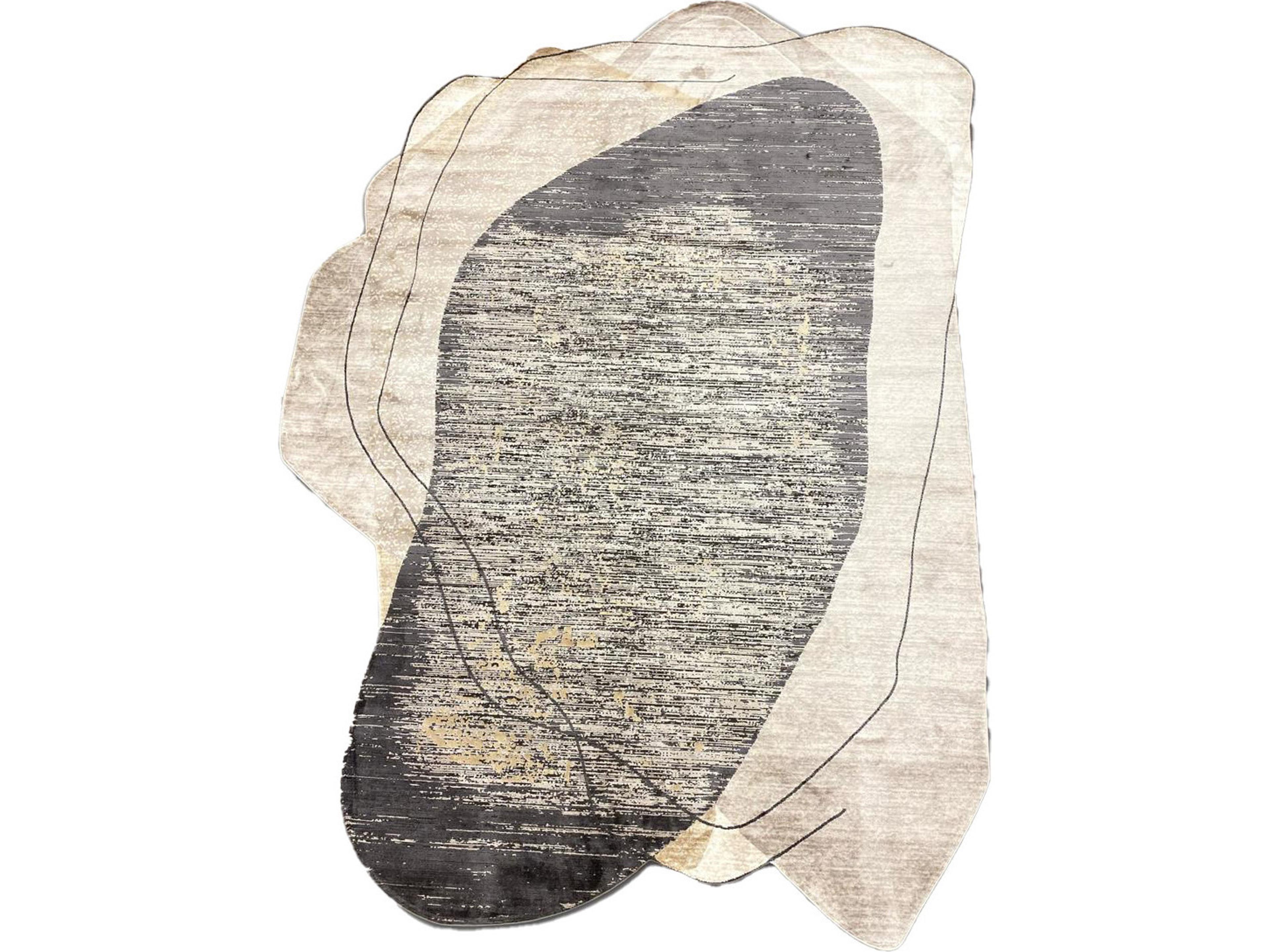 Whiteline Modern Living Markiza Abstract Area Rug