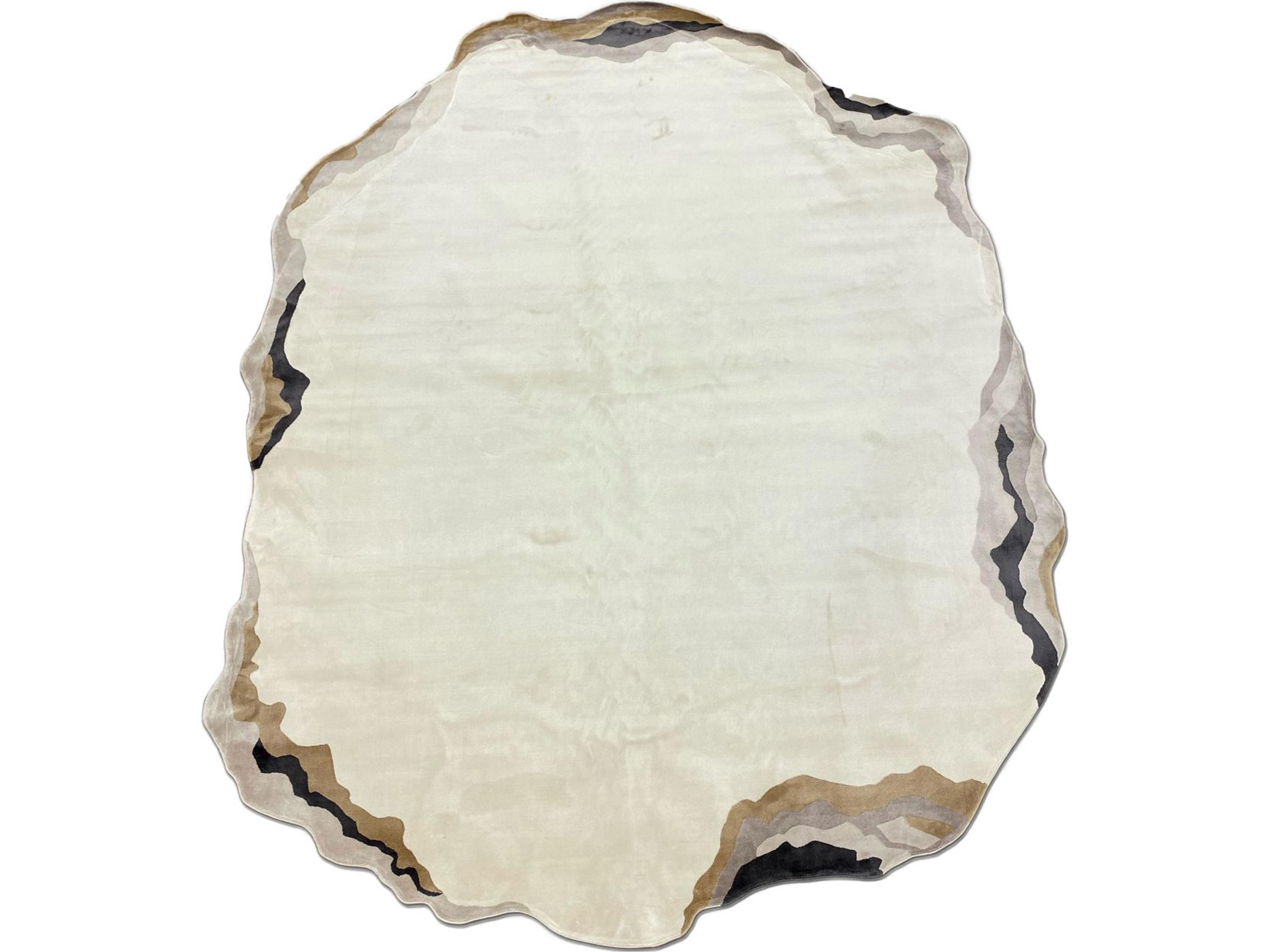 Whiteline Modern Living Isadora Abstract Area Rug