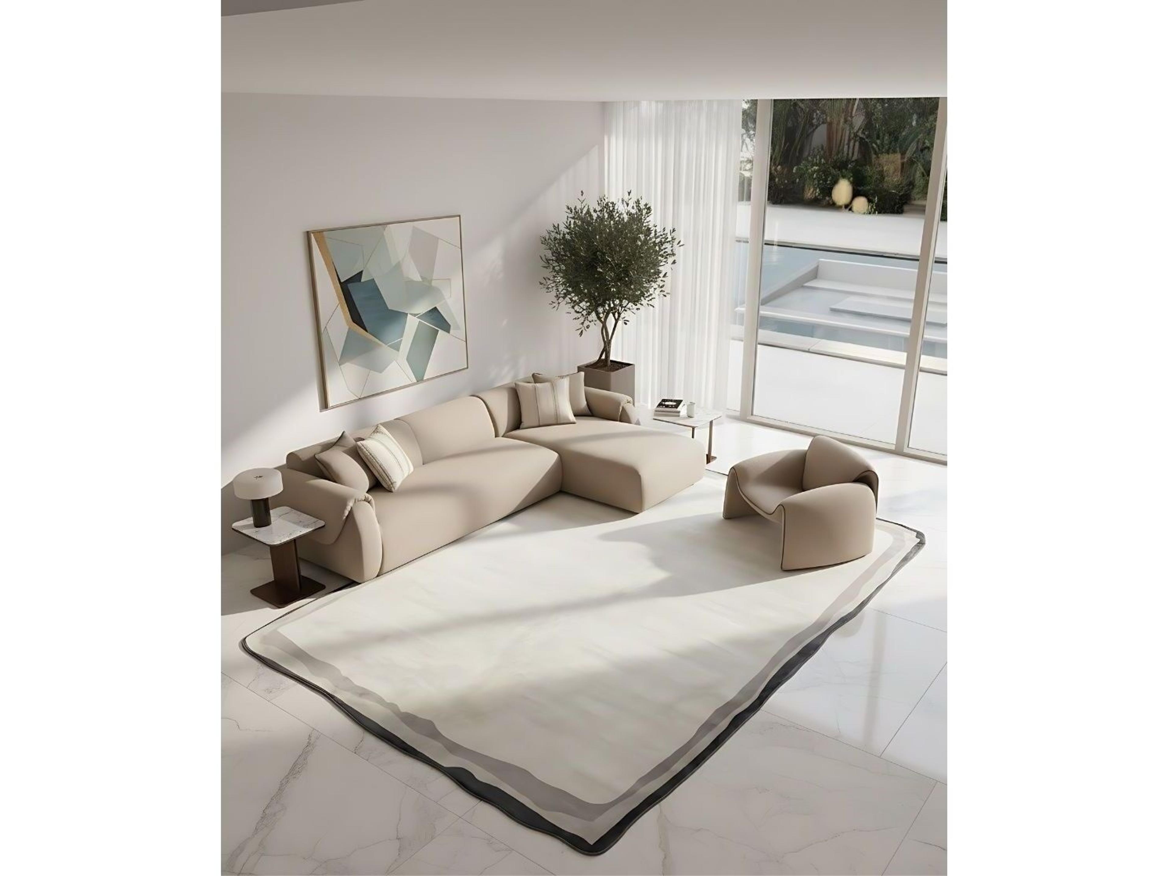 Whiteline Modern Living Juliana Abstract Area Rug