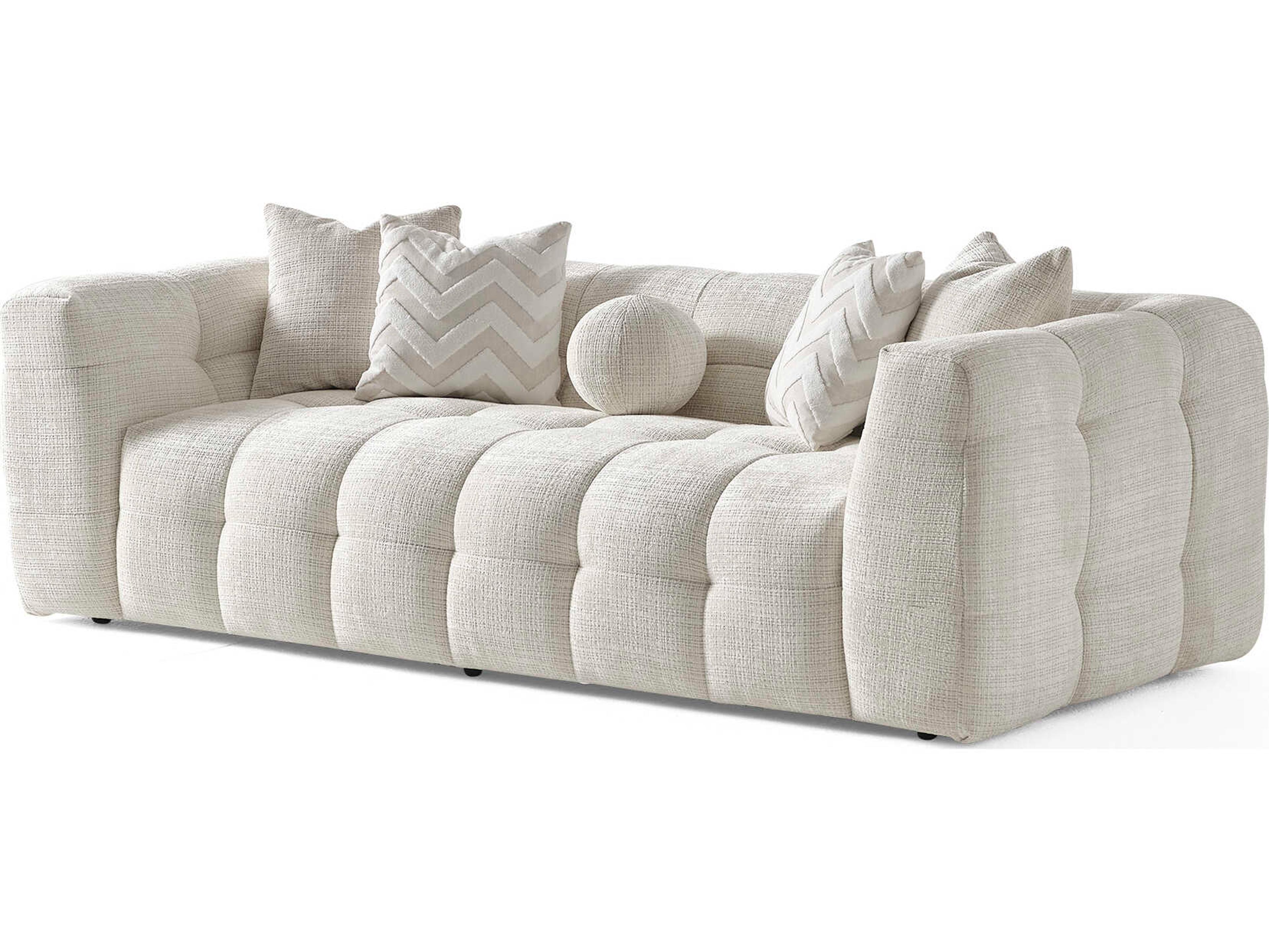 Cloud Beige Upholstered Sofa