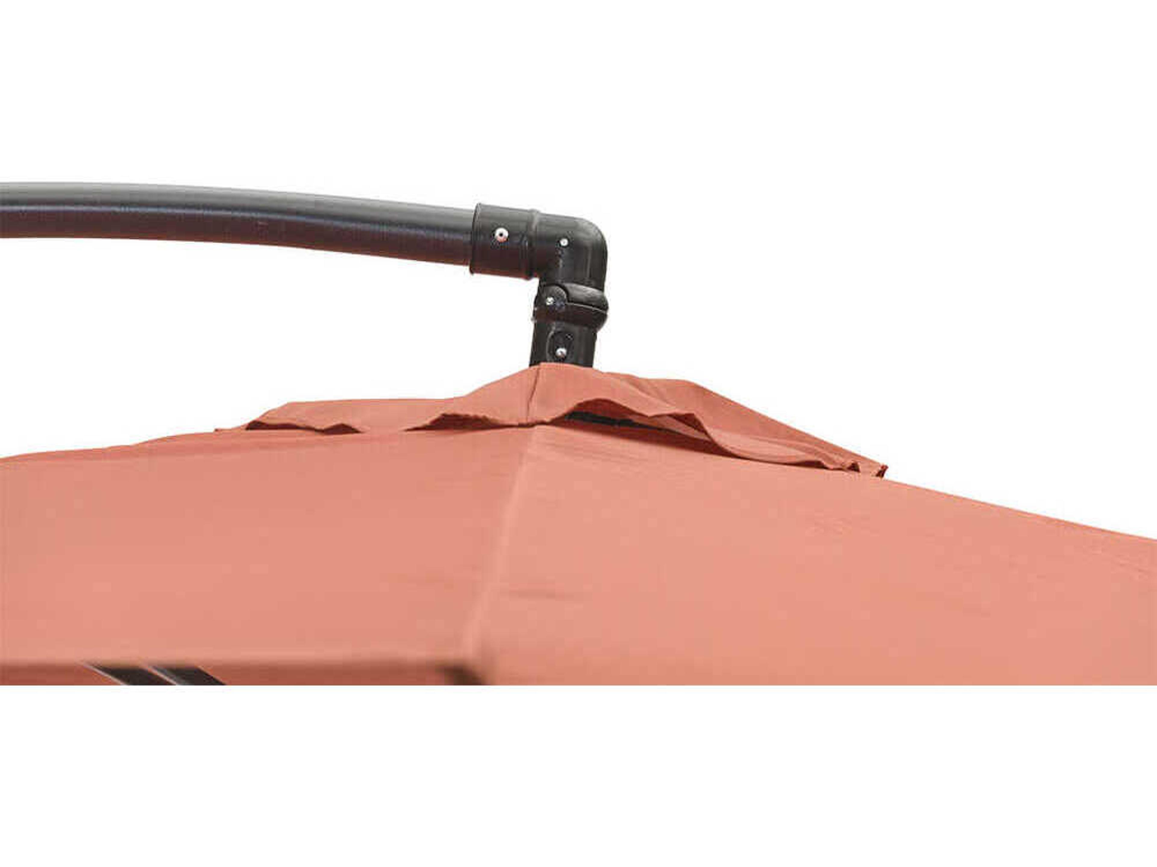 Whiteline Modern Living Outdoor Aiden Orange Umbrella