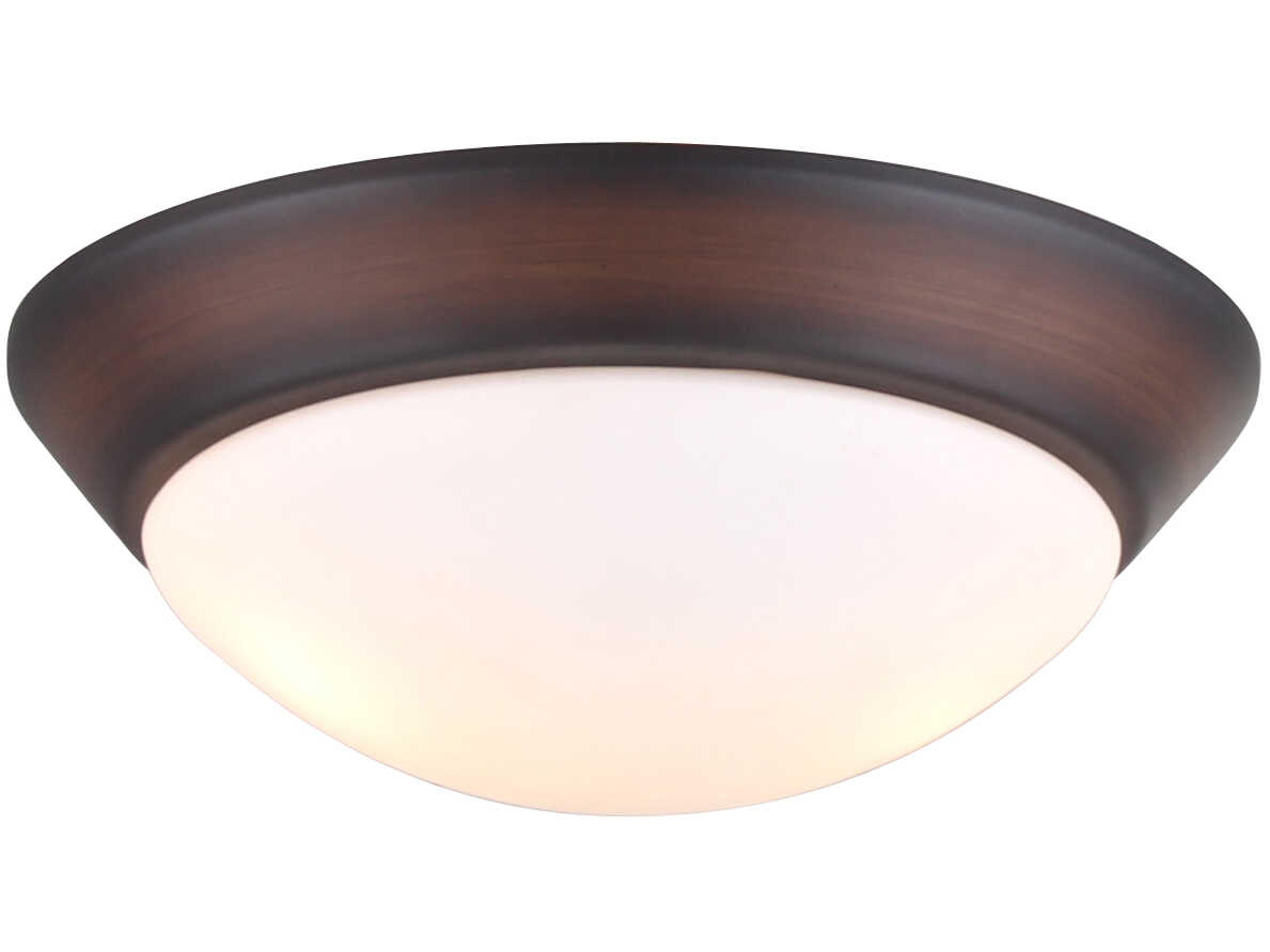 Oiled Rubbed Bronze LED Fan Light Kit