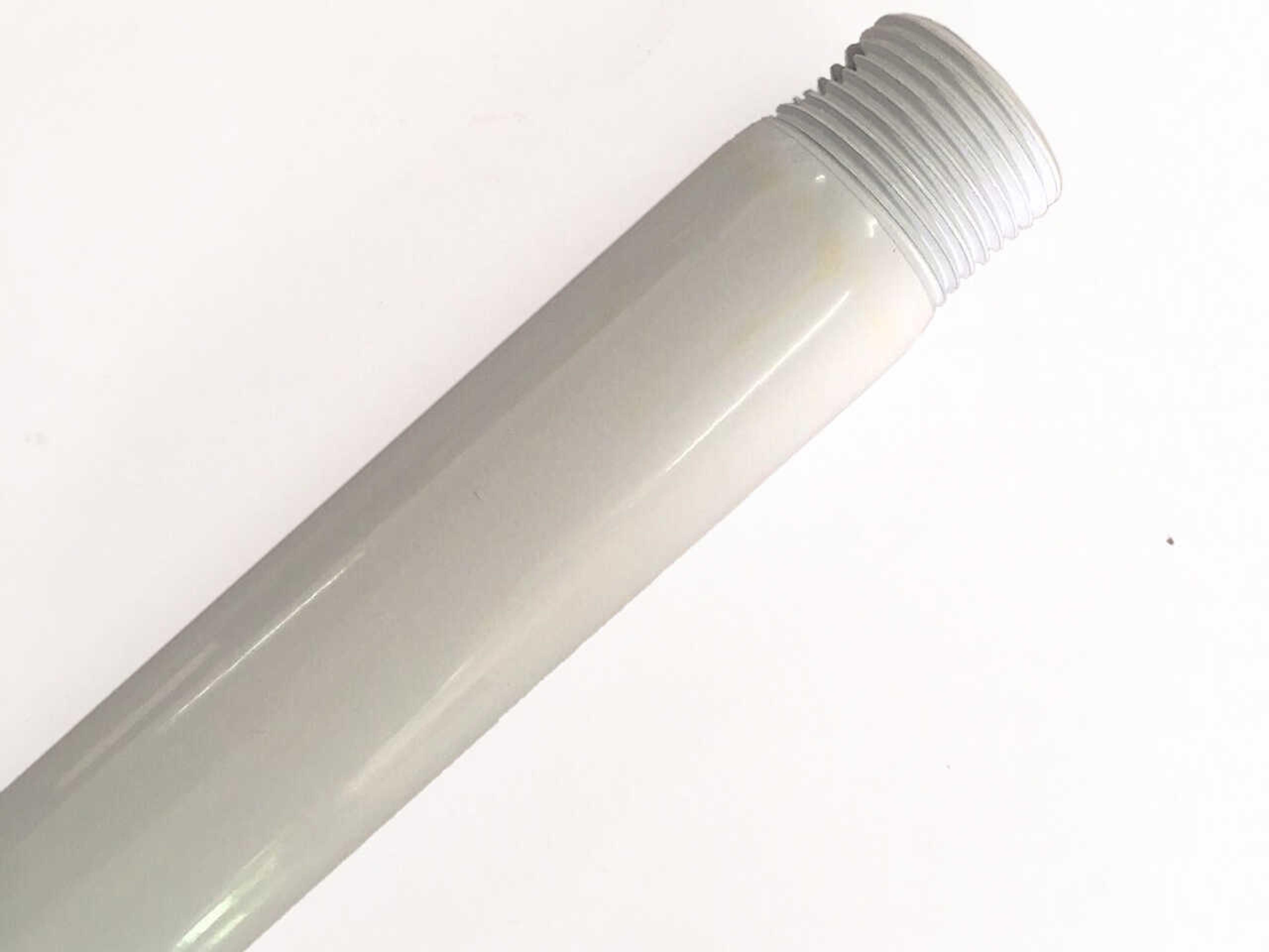 12" White Fan Downrod