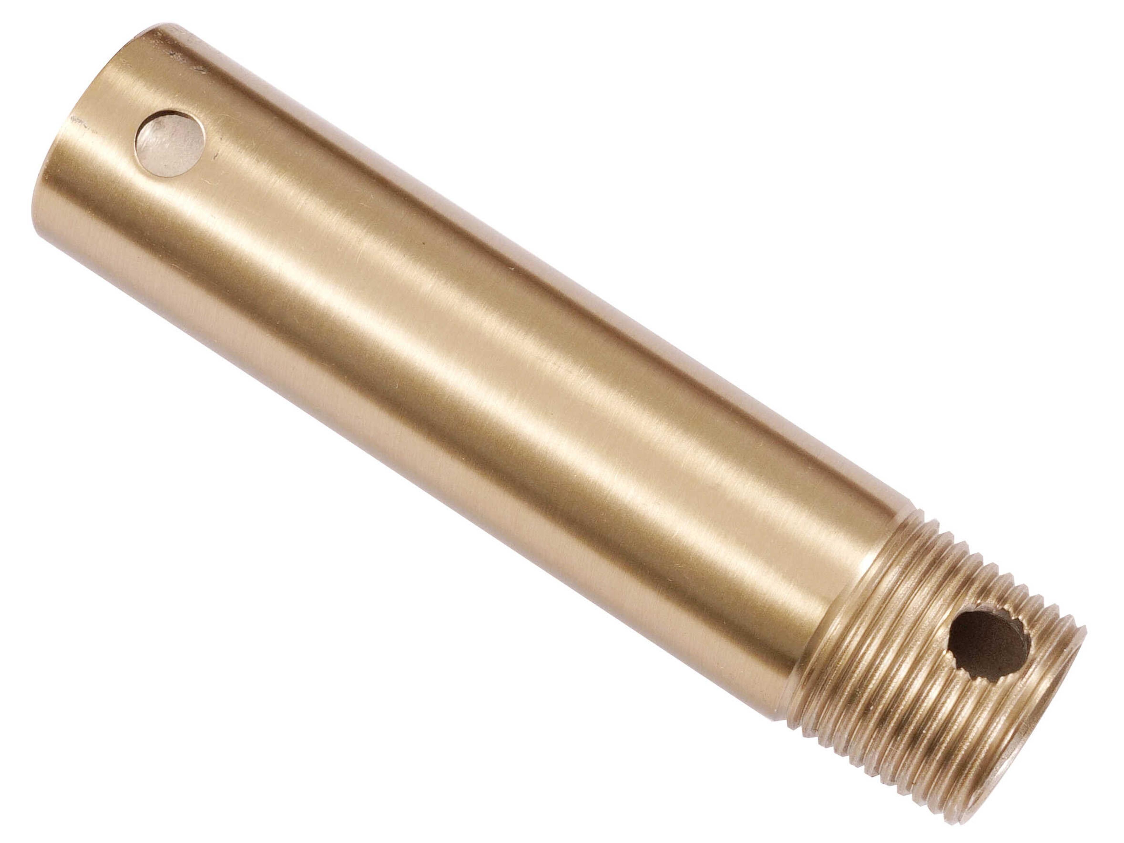 18" Brushed Brass Fan Downrod