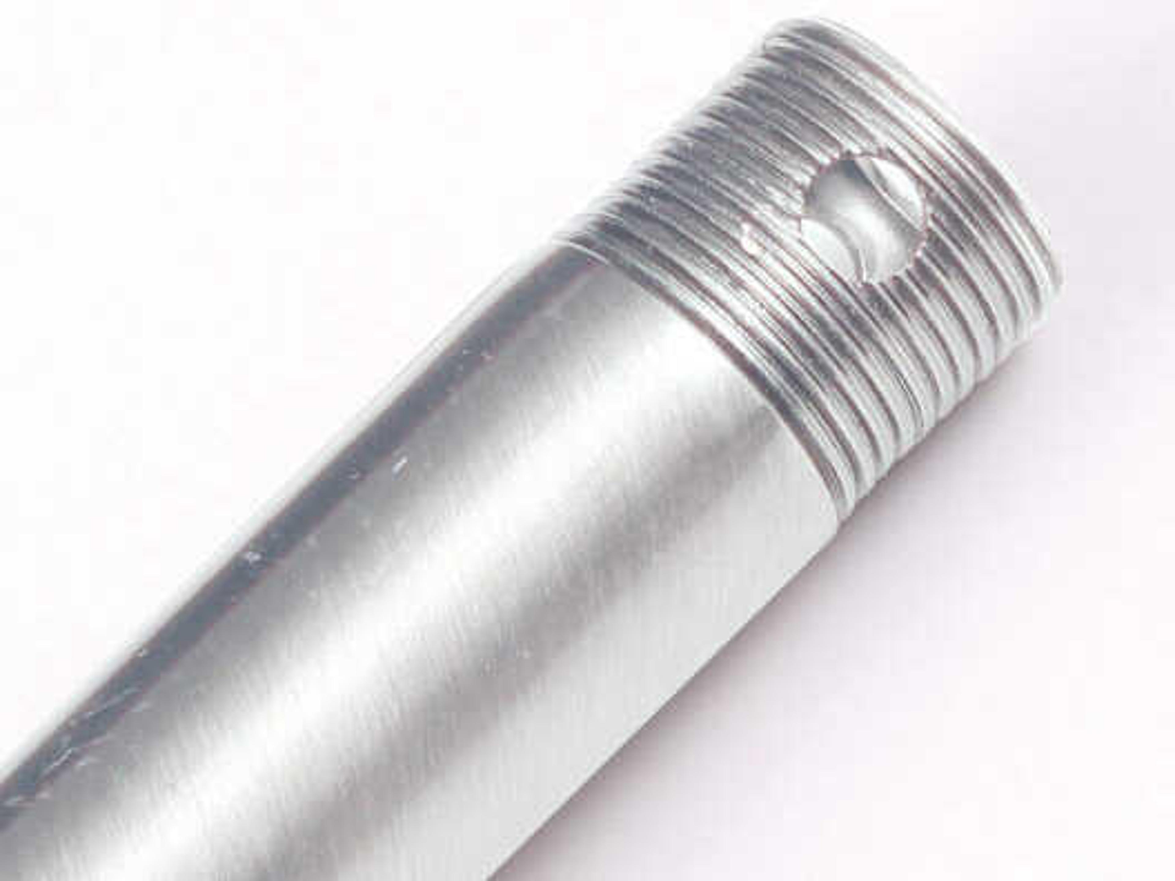 18" Painted Brushed Nickel Fan Downrod