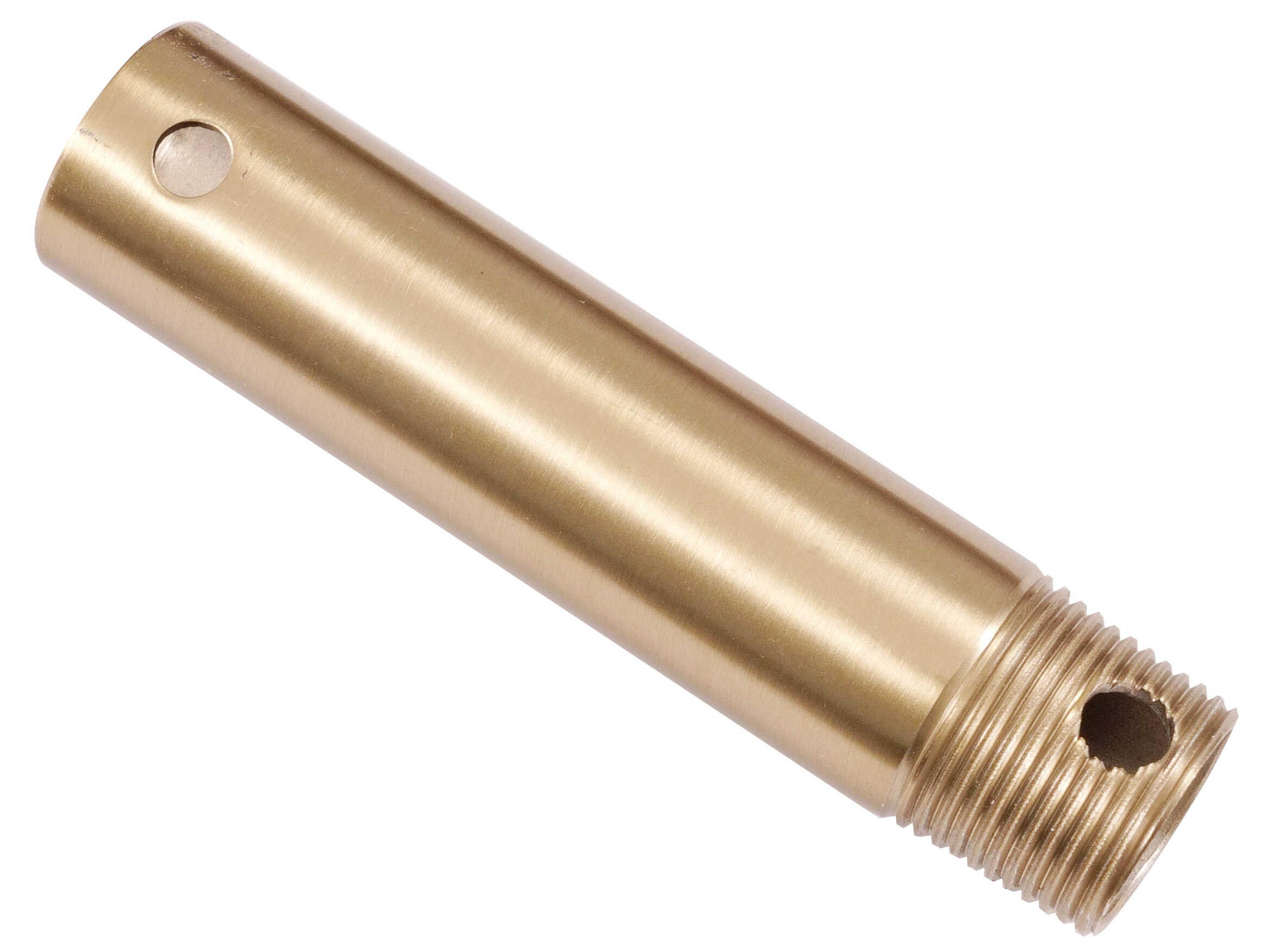 24" Brushed Brass Fan Downrod