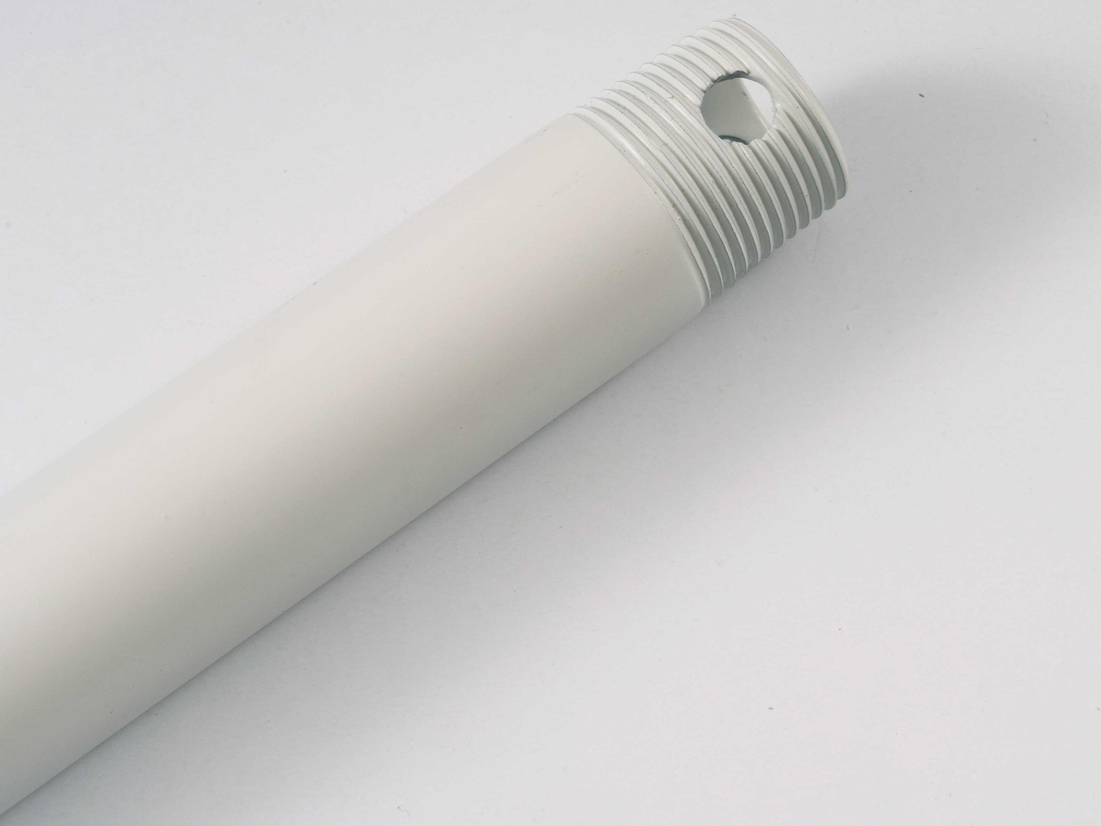 36" Matte White Fan Downrod